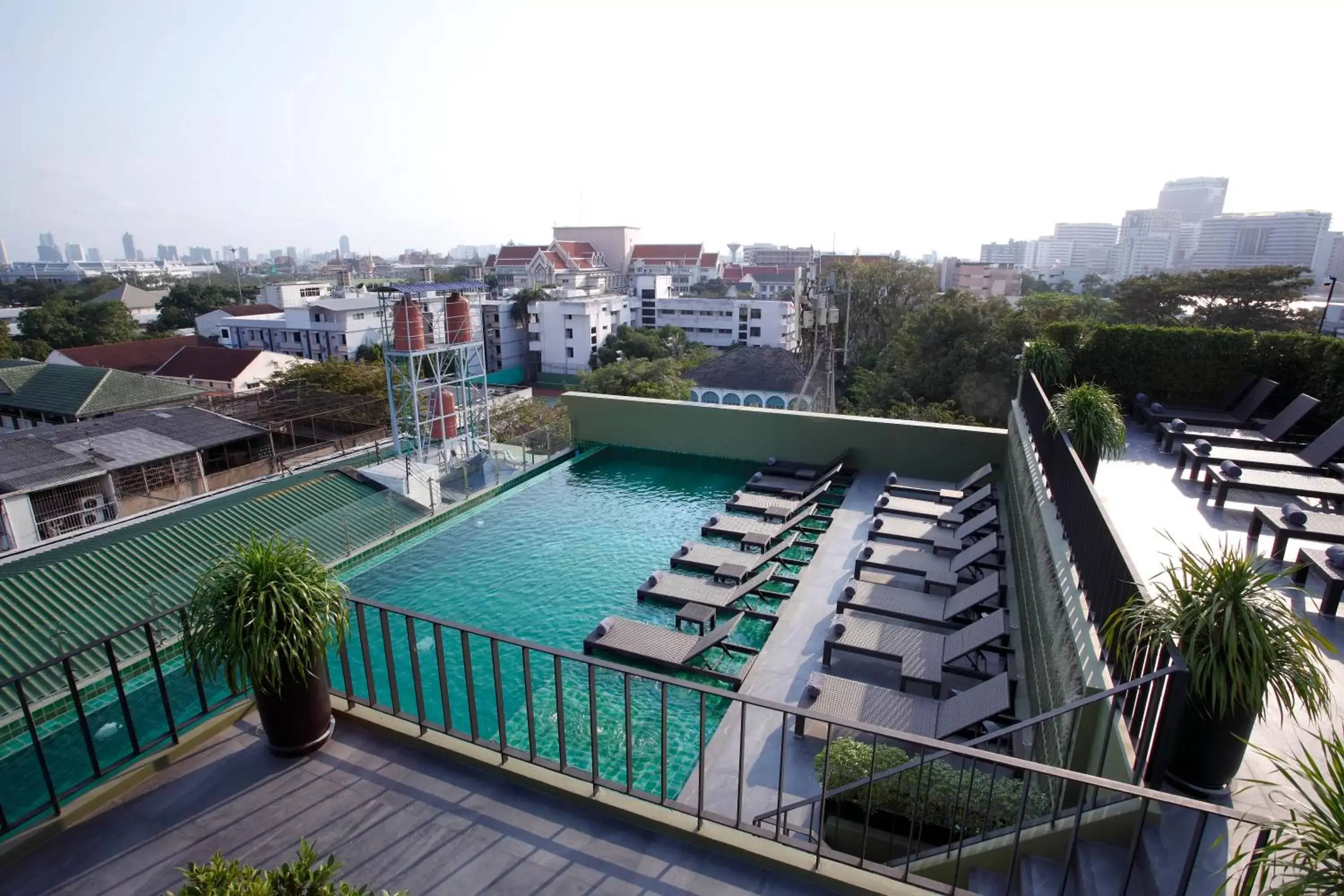 Pool View in Chillax Heritage Hotel Khaosan - SHA Extra Plus