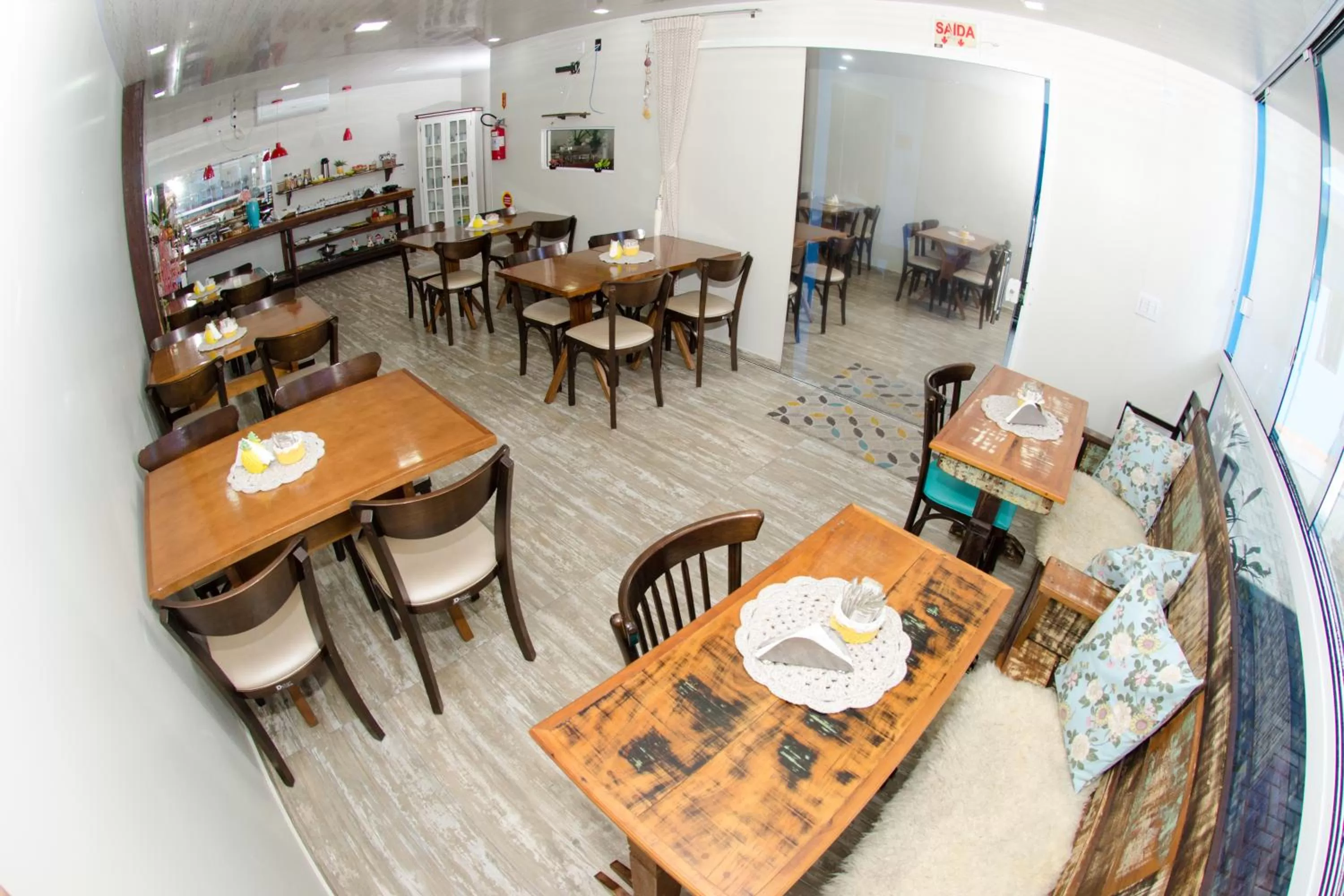 Restaurant/places to eat in Pousada Paraíso Tropical