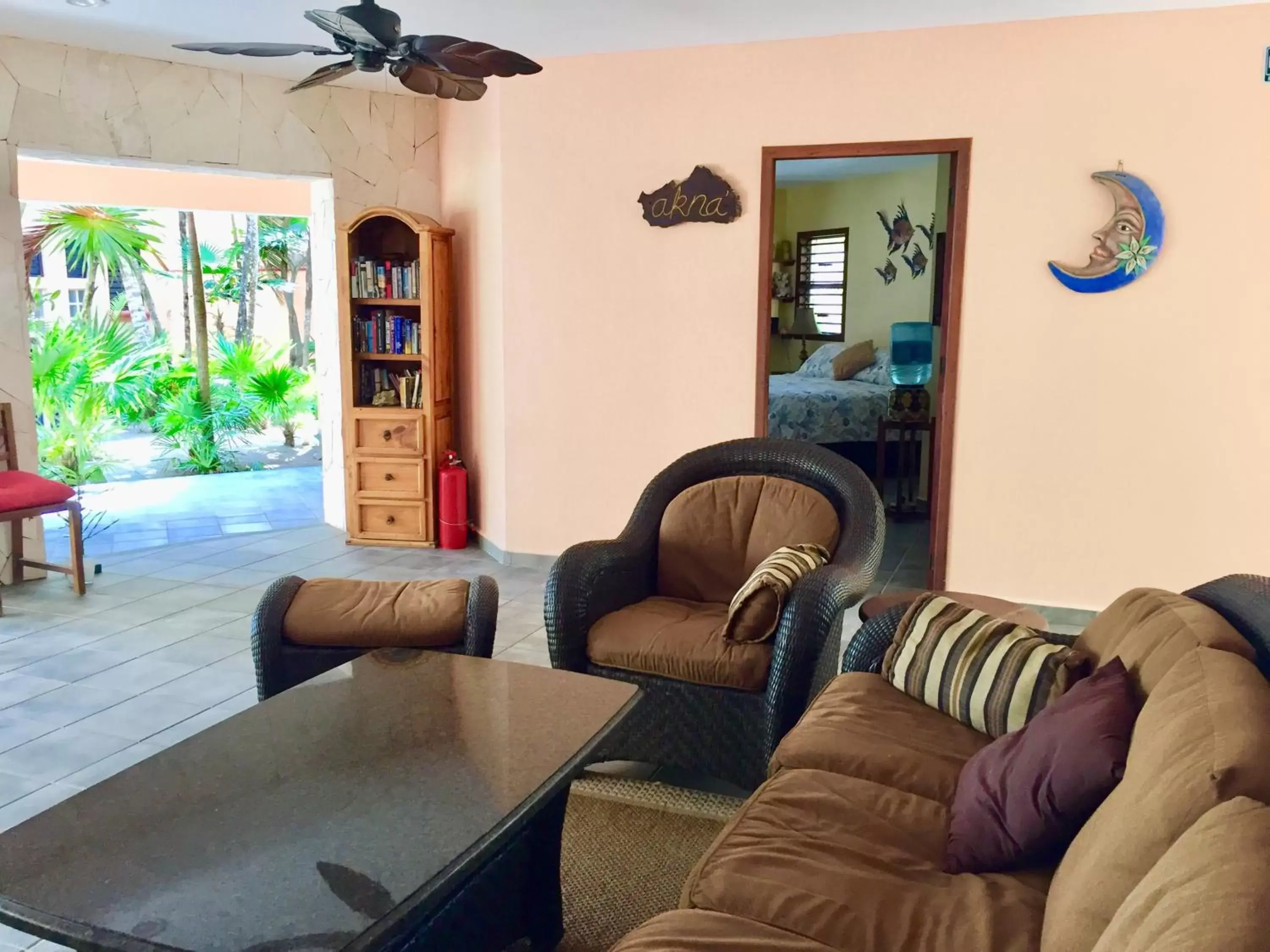 Seating Area in Nah Uxibal Villa and Casitas