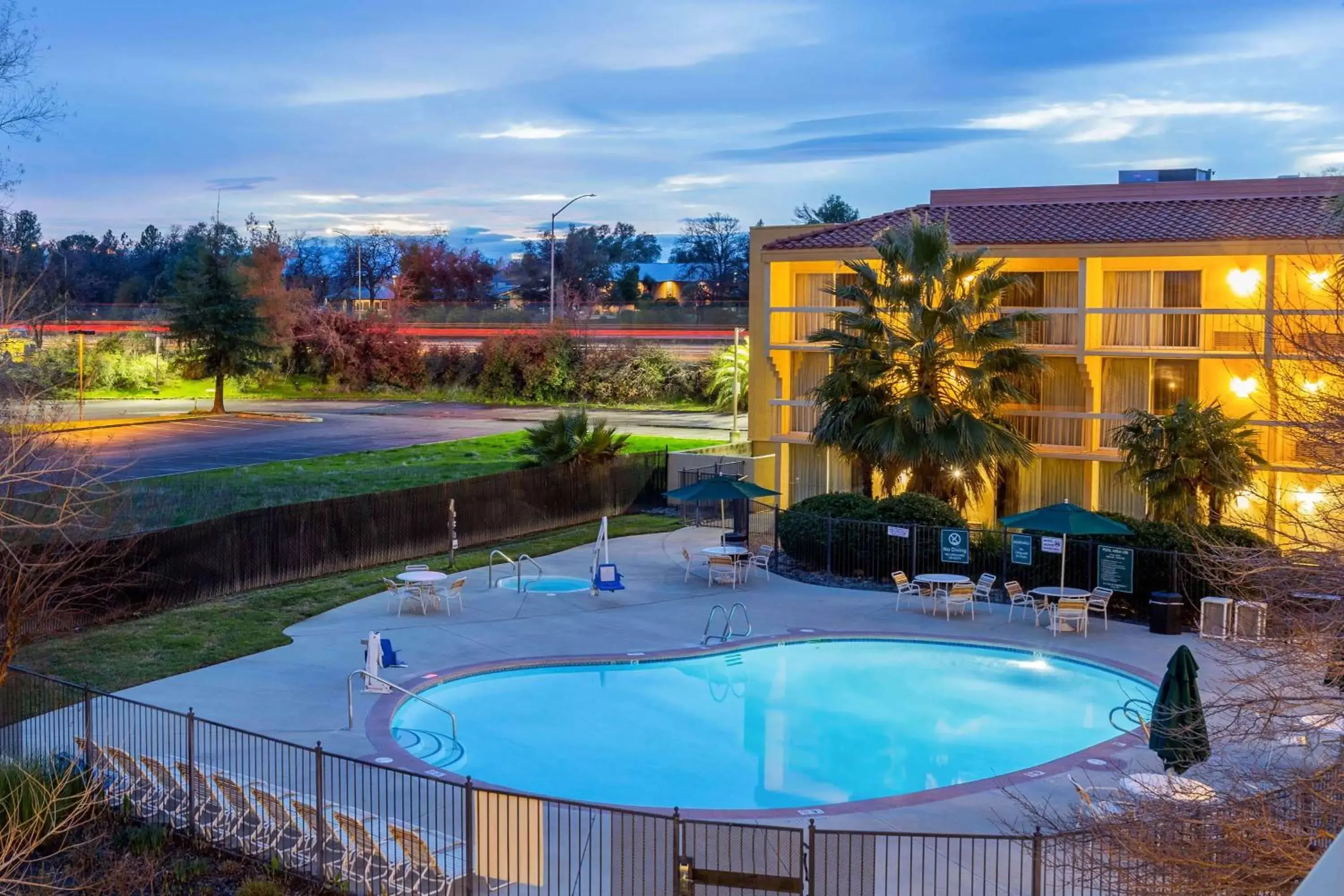 Pool View in La Quinta by Wyndham Redding