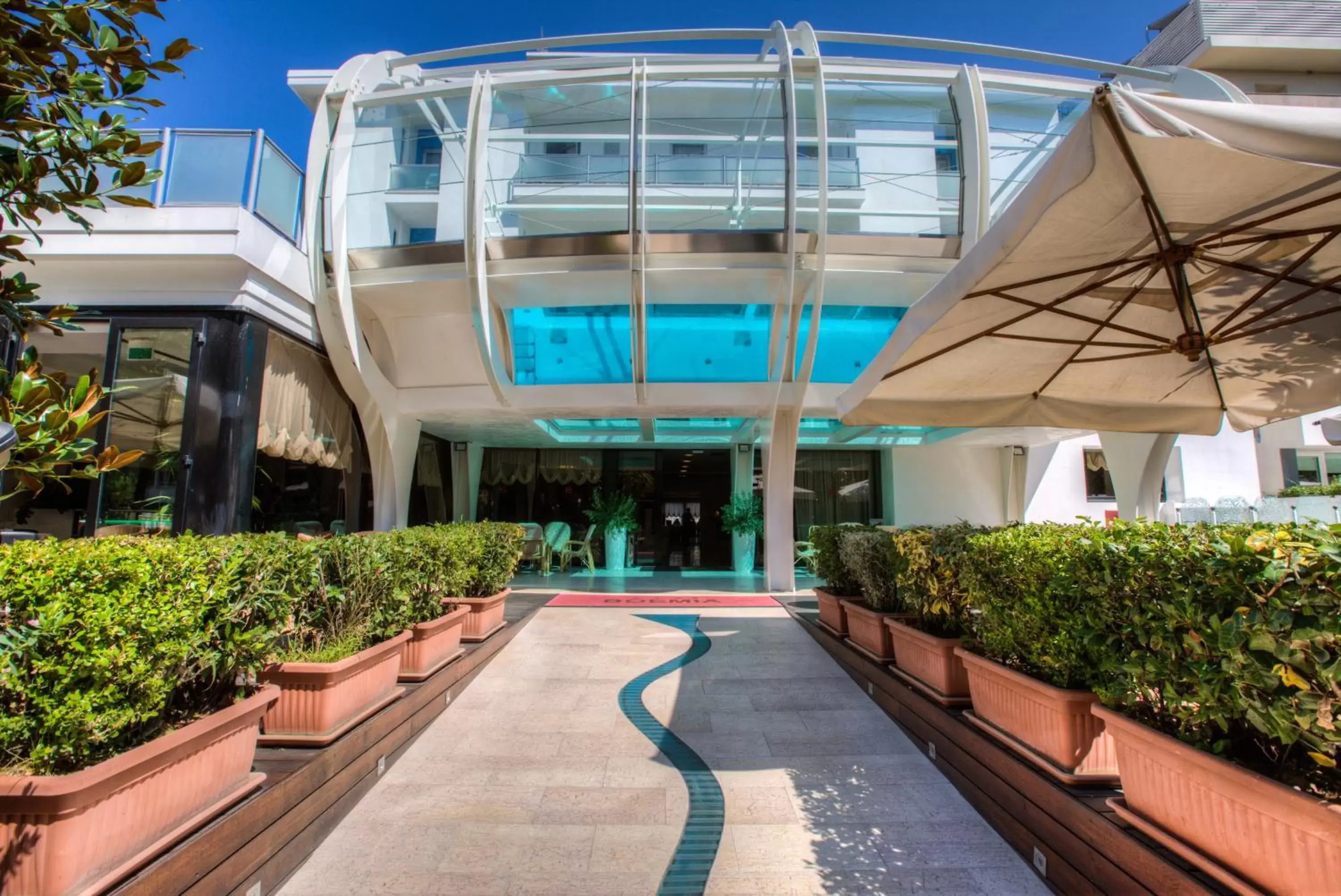 Facade/entrance in Hotel Boemia Facade/entrance in Hotel Boemia