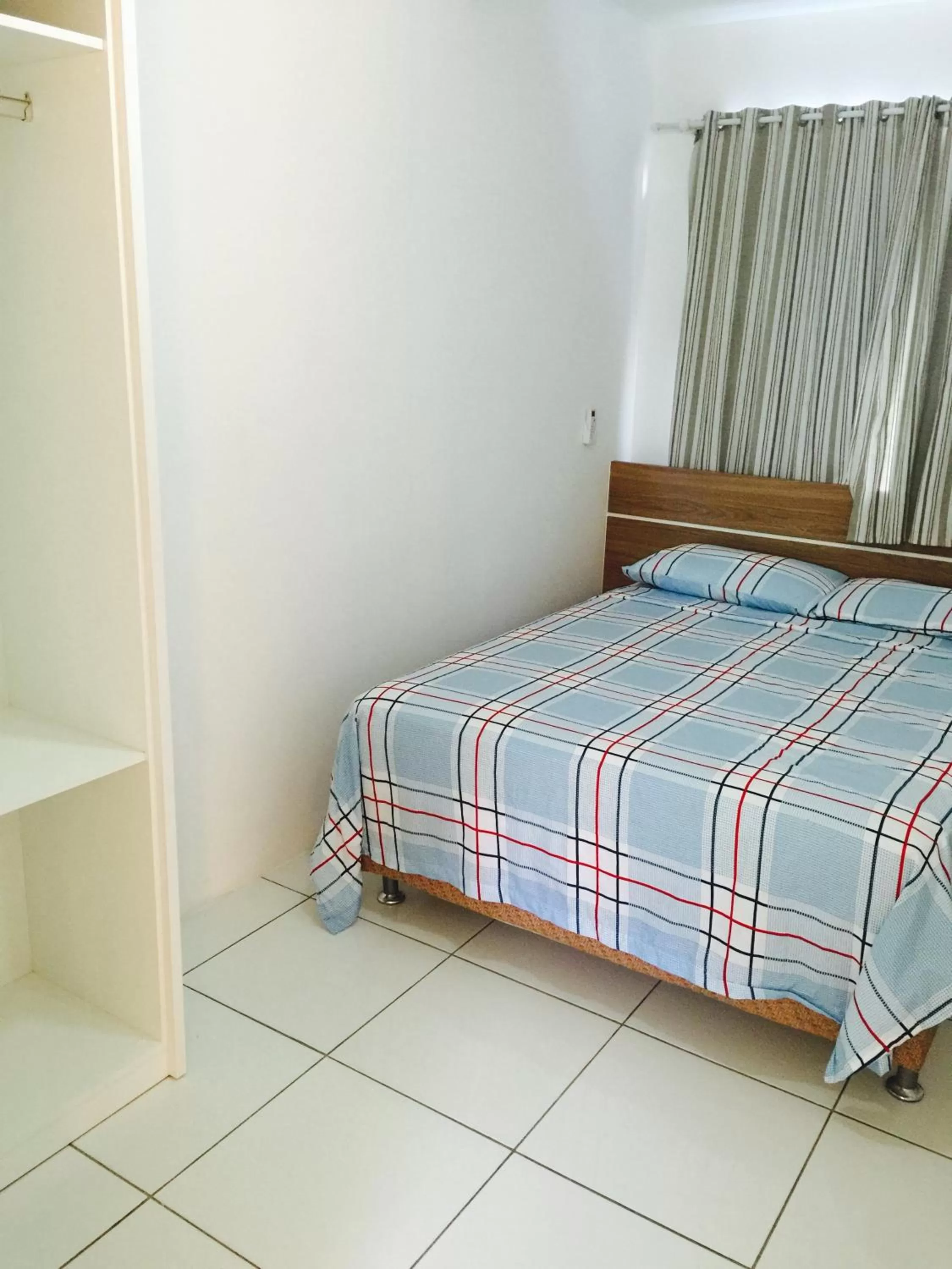 Bed in Pousada Almeida