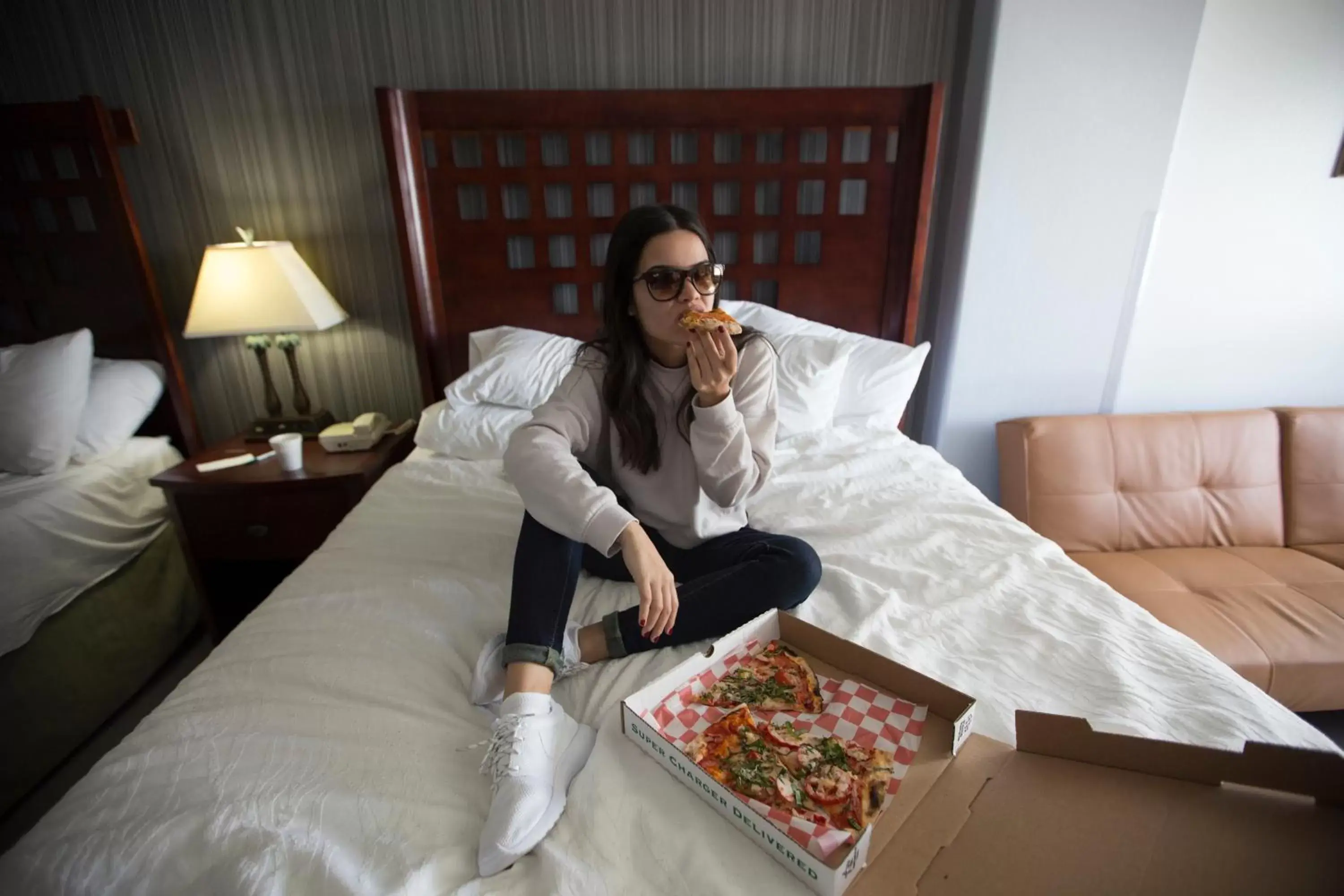 Guests, Bed in La Copa Inn Beach Hotel Guests, Bed in La Copa Inn Beach Hotel