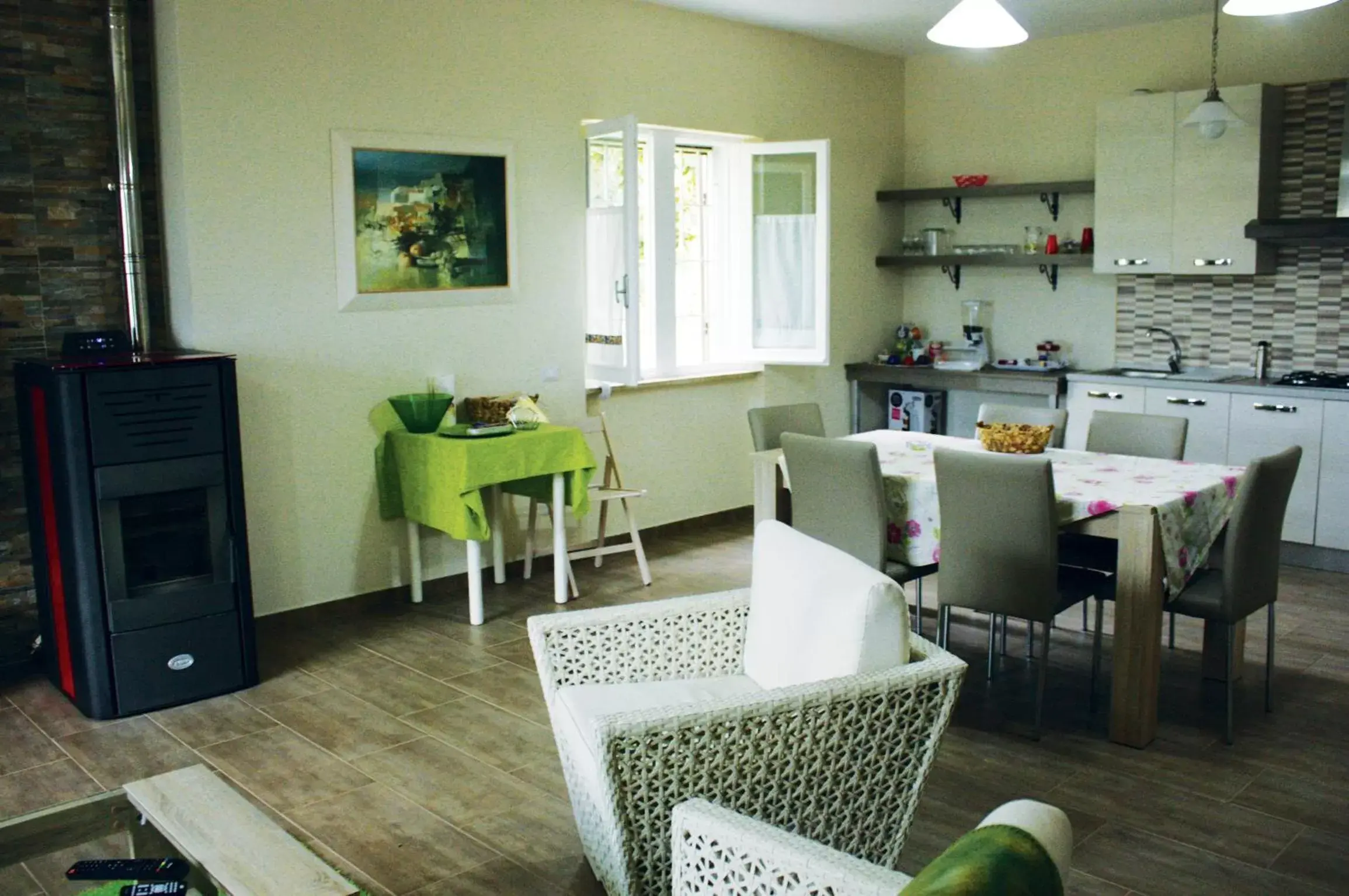 Dining area, Restaurant/Places to Eat in Oasi di Francesca B&B