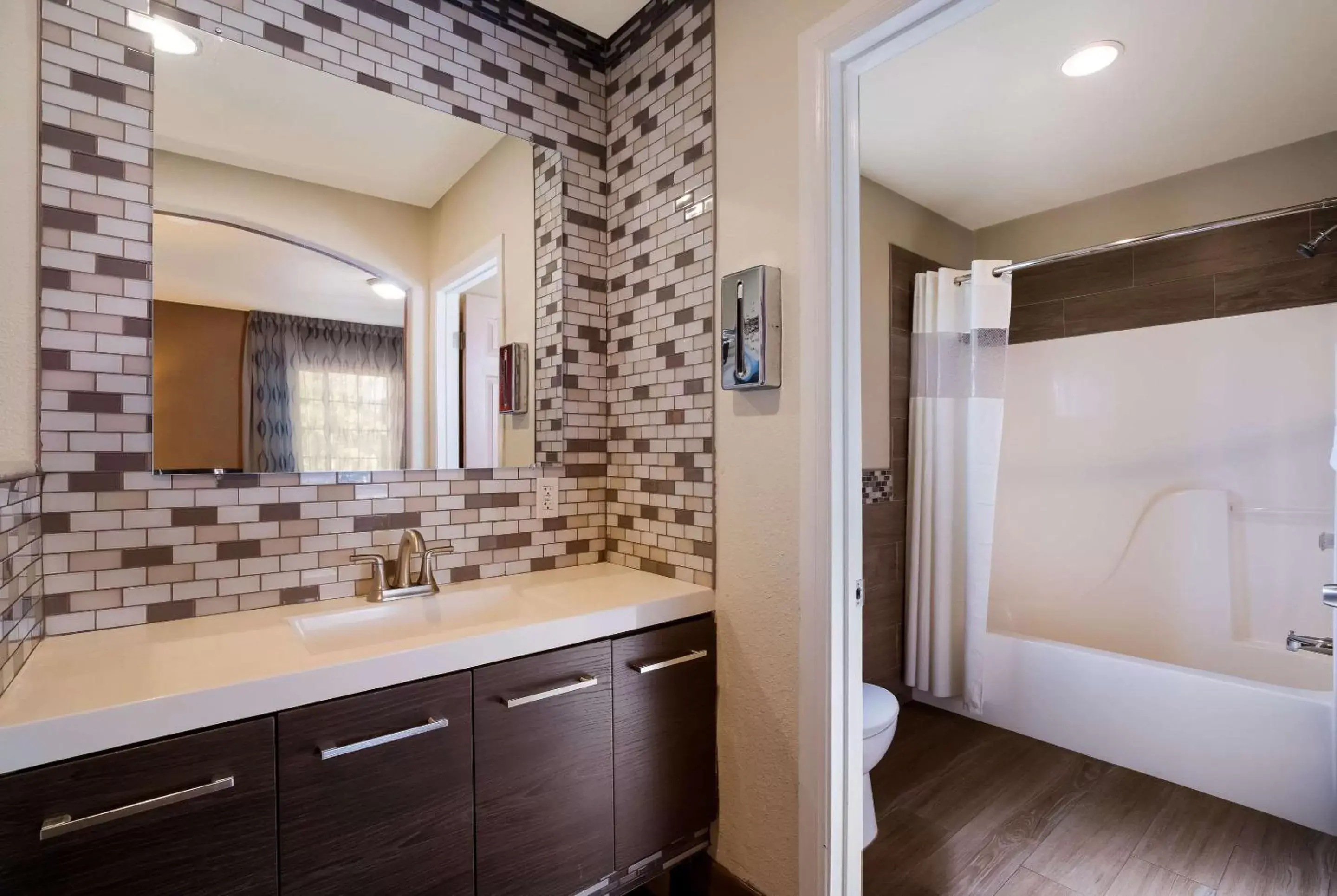 Shower, Bathroom in Rodeway Inn near Coachella