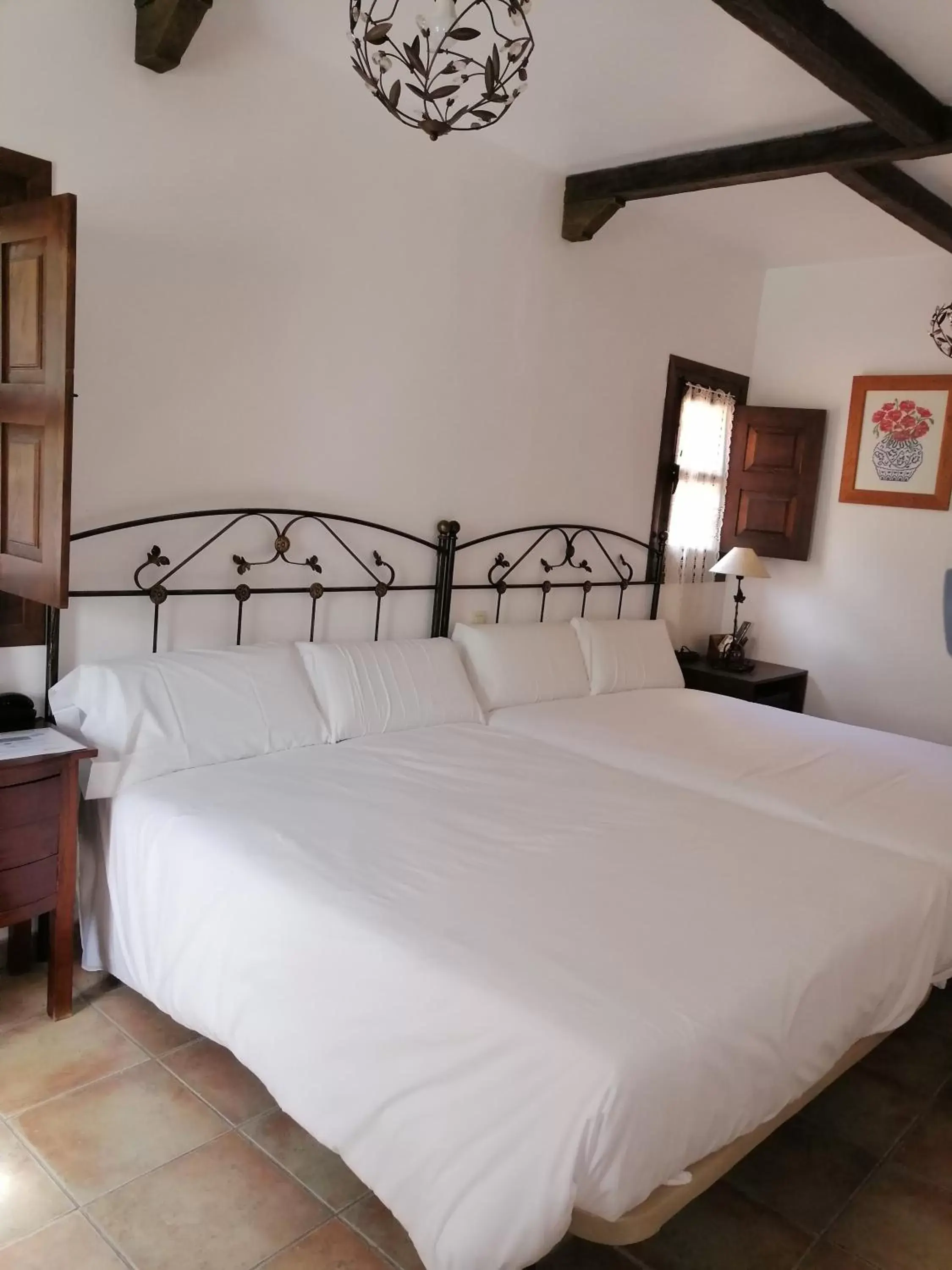 Bed in Hotel Rural Xerete