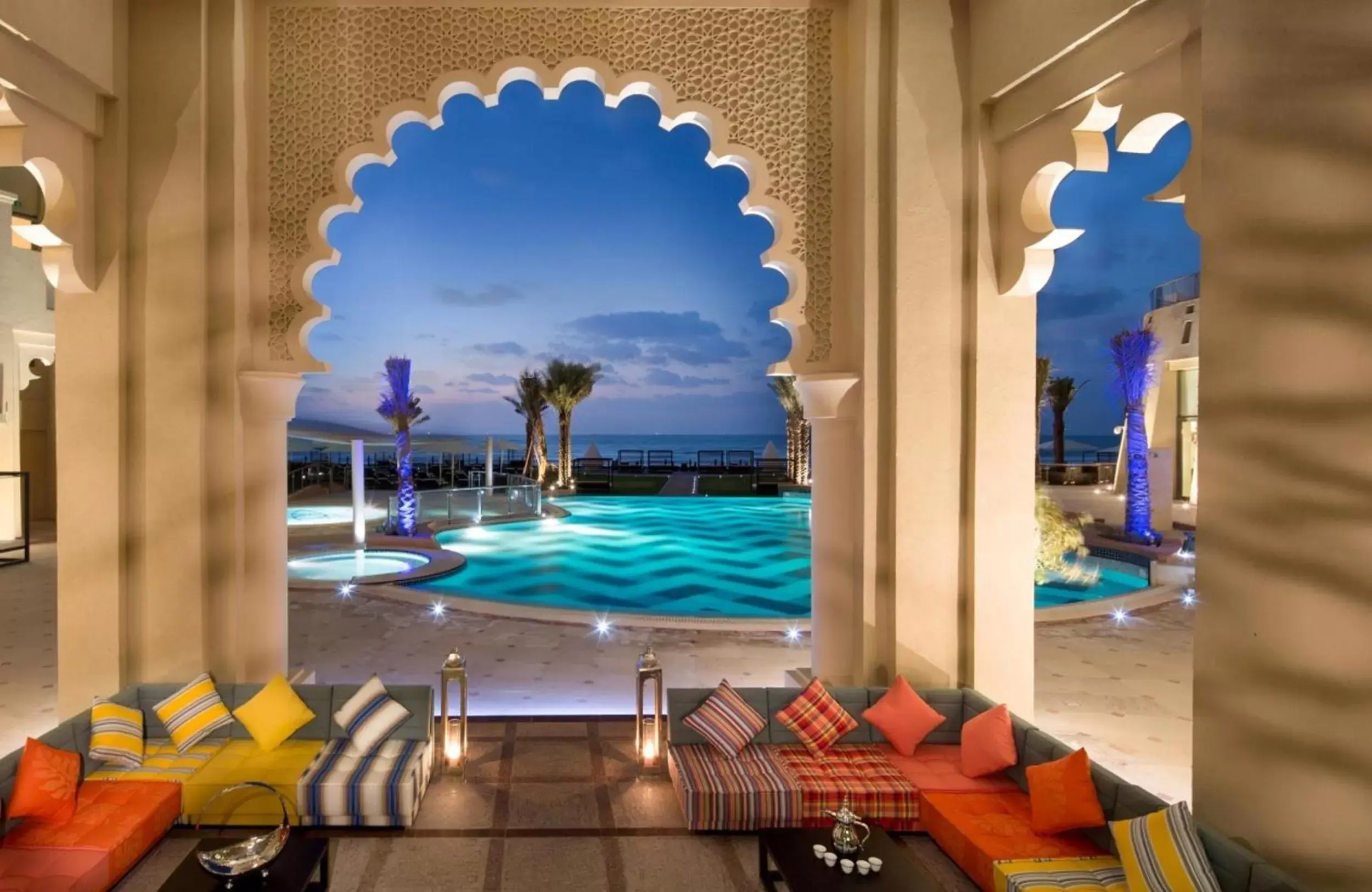 Swimming pool in Bahi Ajman Palace Hotel