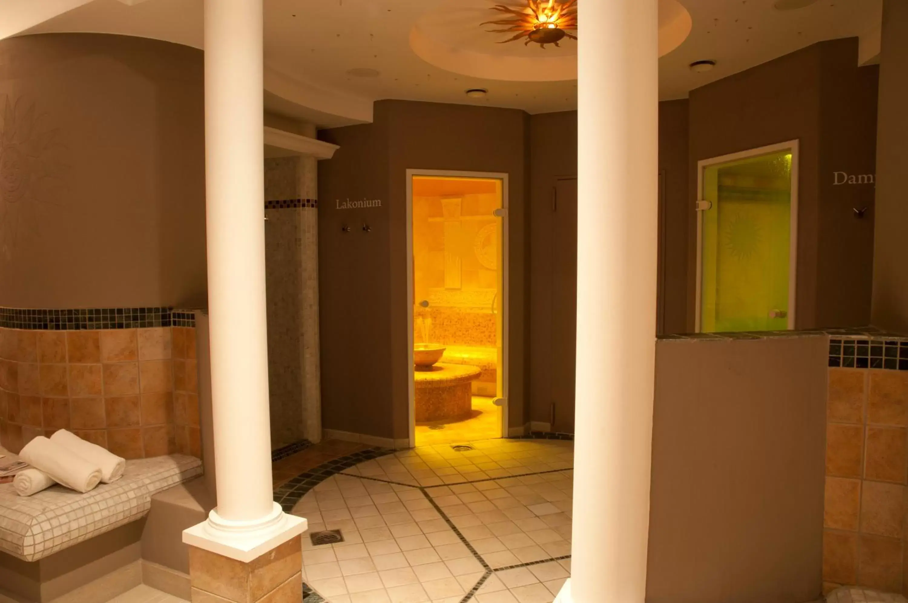 Spa and wellness centre/facilities in Hotel Rosatsch