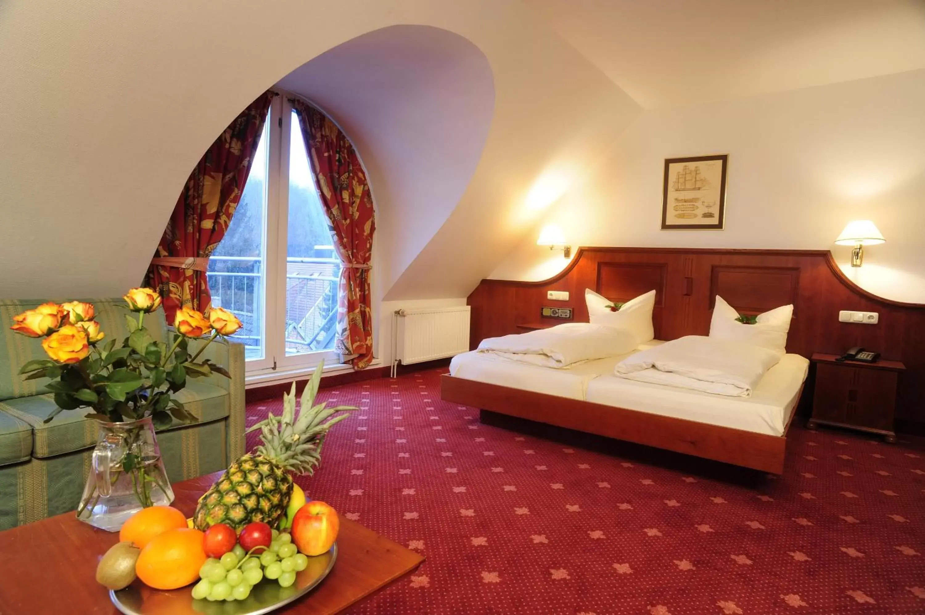 Bedroom in Hotel Villa Gropius