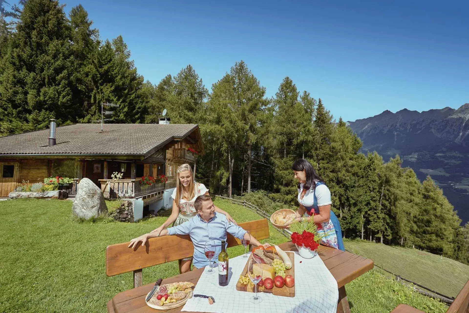 Nearby landmark, Family in La Maiena Meran Resort