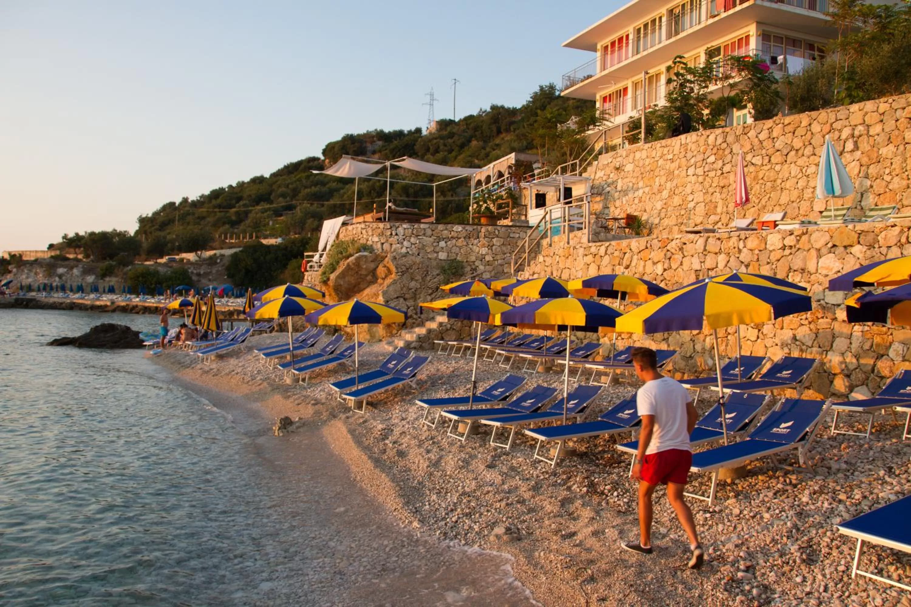 Beach in Vila Rahmi & Veli Dervishaj