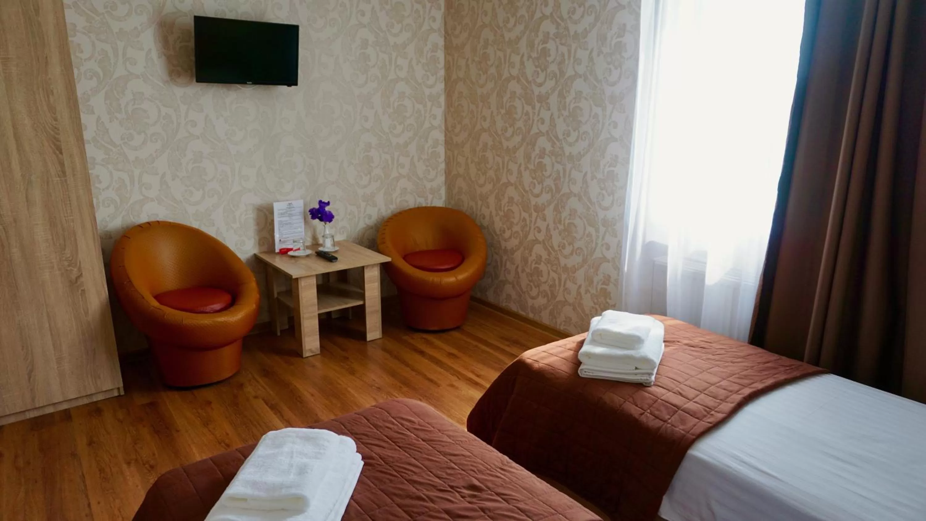 Bed in Zhuliany City Hotel