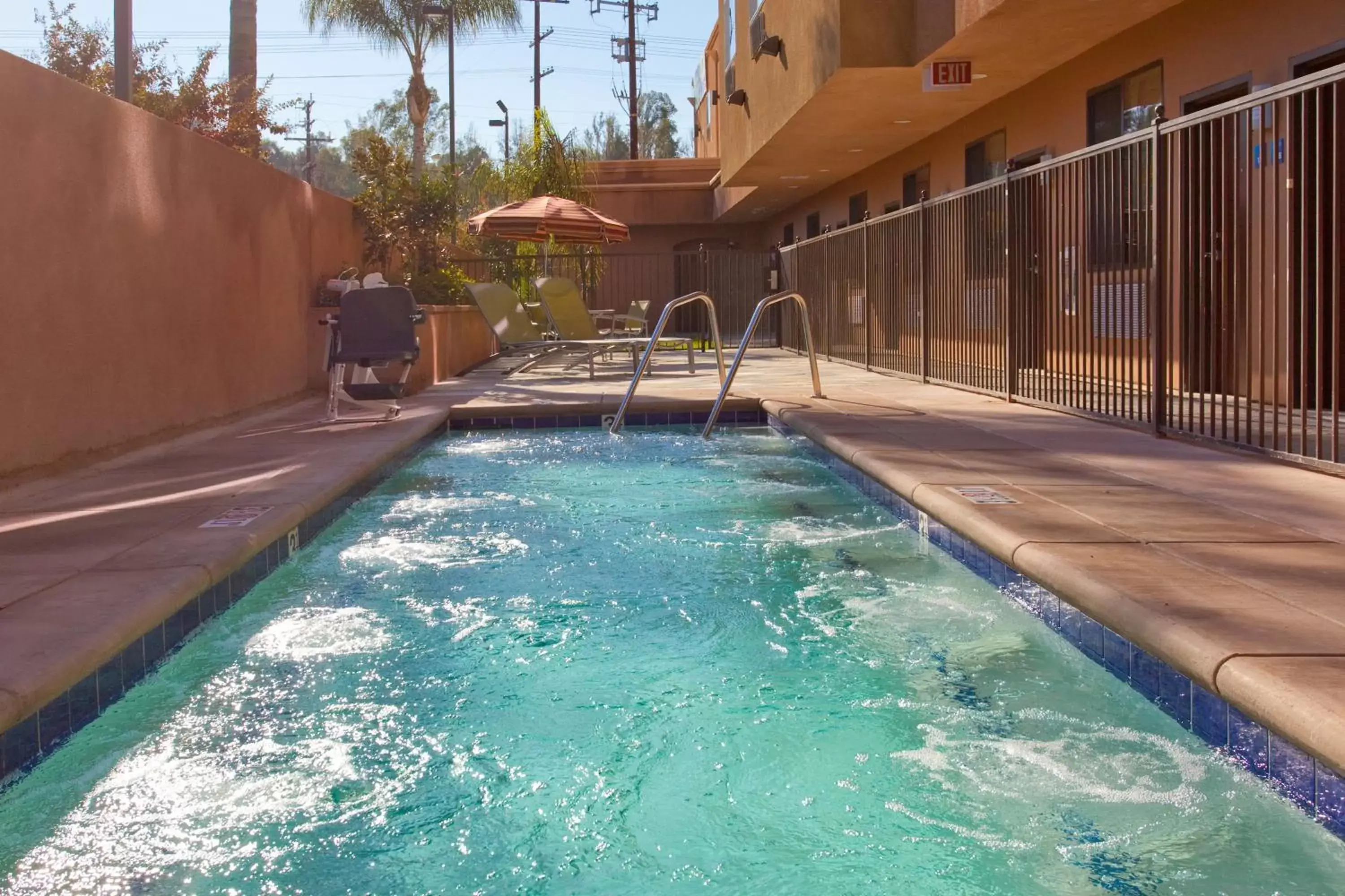 Swimming Pool in Holiday Inn Express Hotel & Suites Woodland Hills, an IHG Hotel