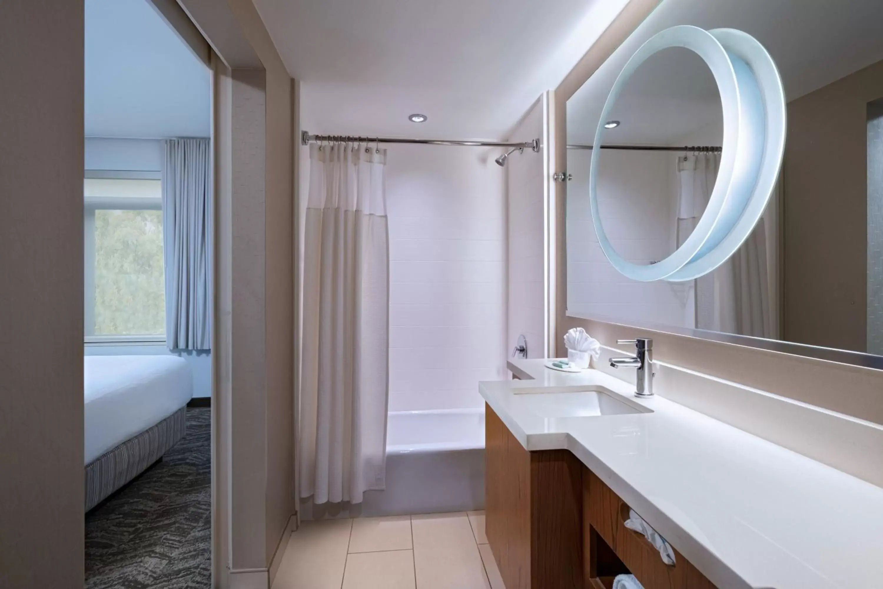 Bathroom in Springhill Suites by Marriott Anaheim Maingate