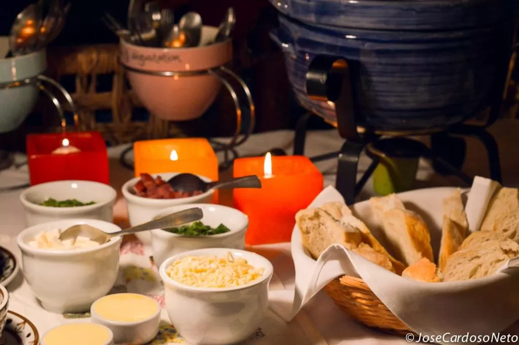 Food and drinks in Pousada Vila Santa Barbara