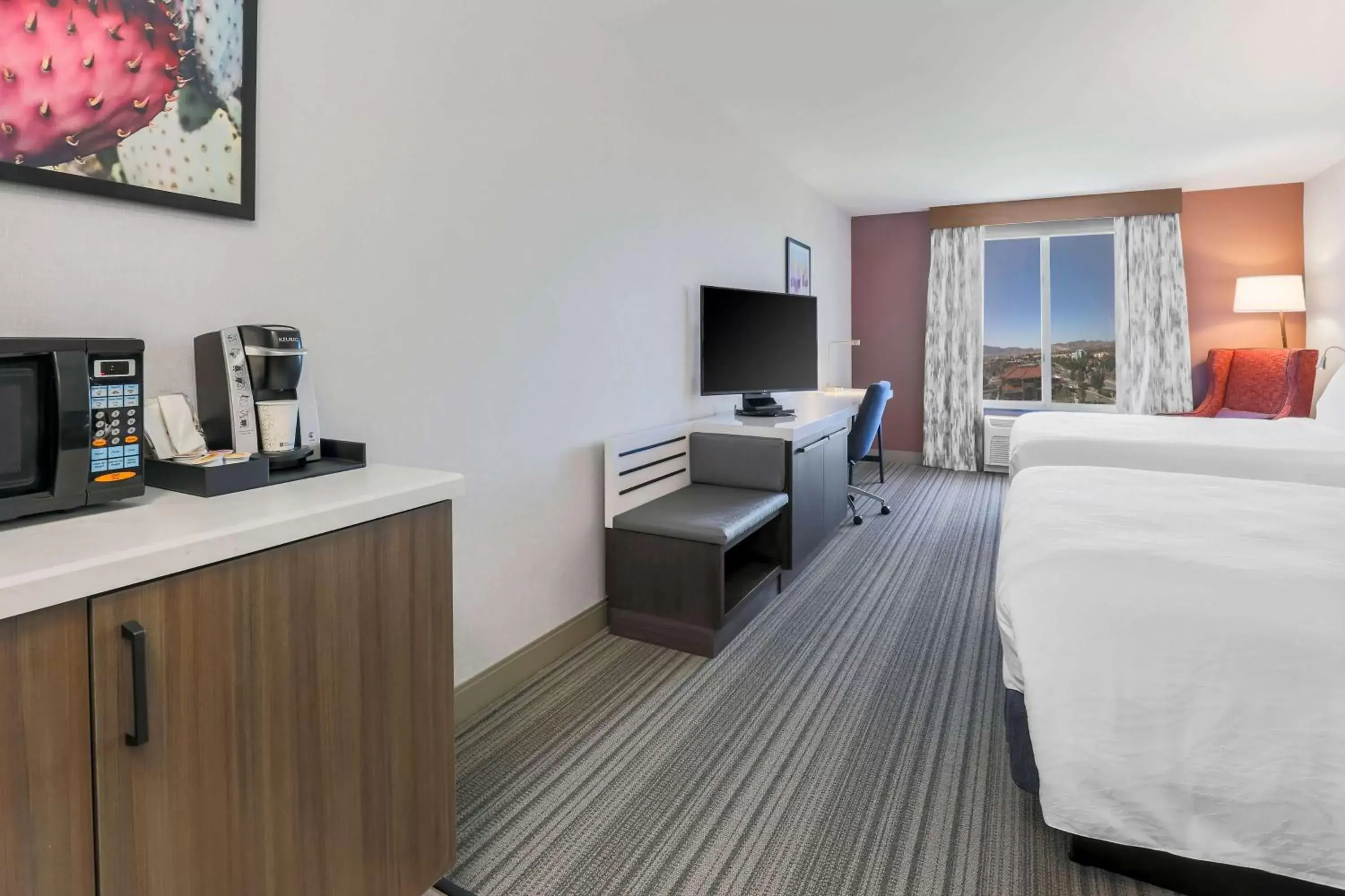Bed in Hilton Garden Inn Reno