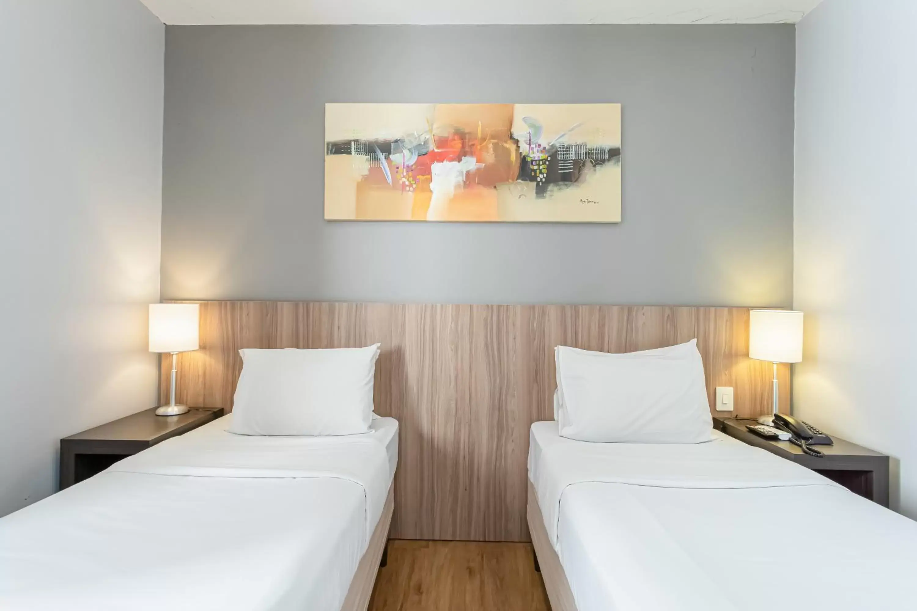 Bed in H4 La Residence Paulista Bed in H4 La Residence Paulista