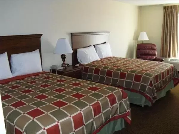 Bed in Days Inn by Wyndham Greensboro NC