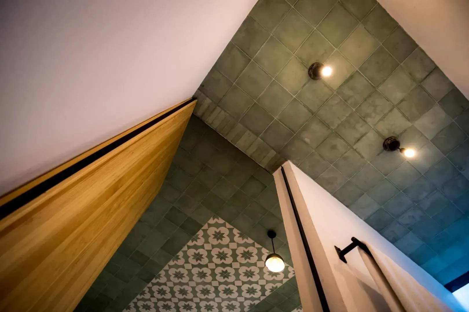 Decorative detail, Bathroom in Hotel con Corazón
