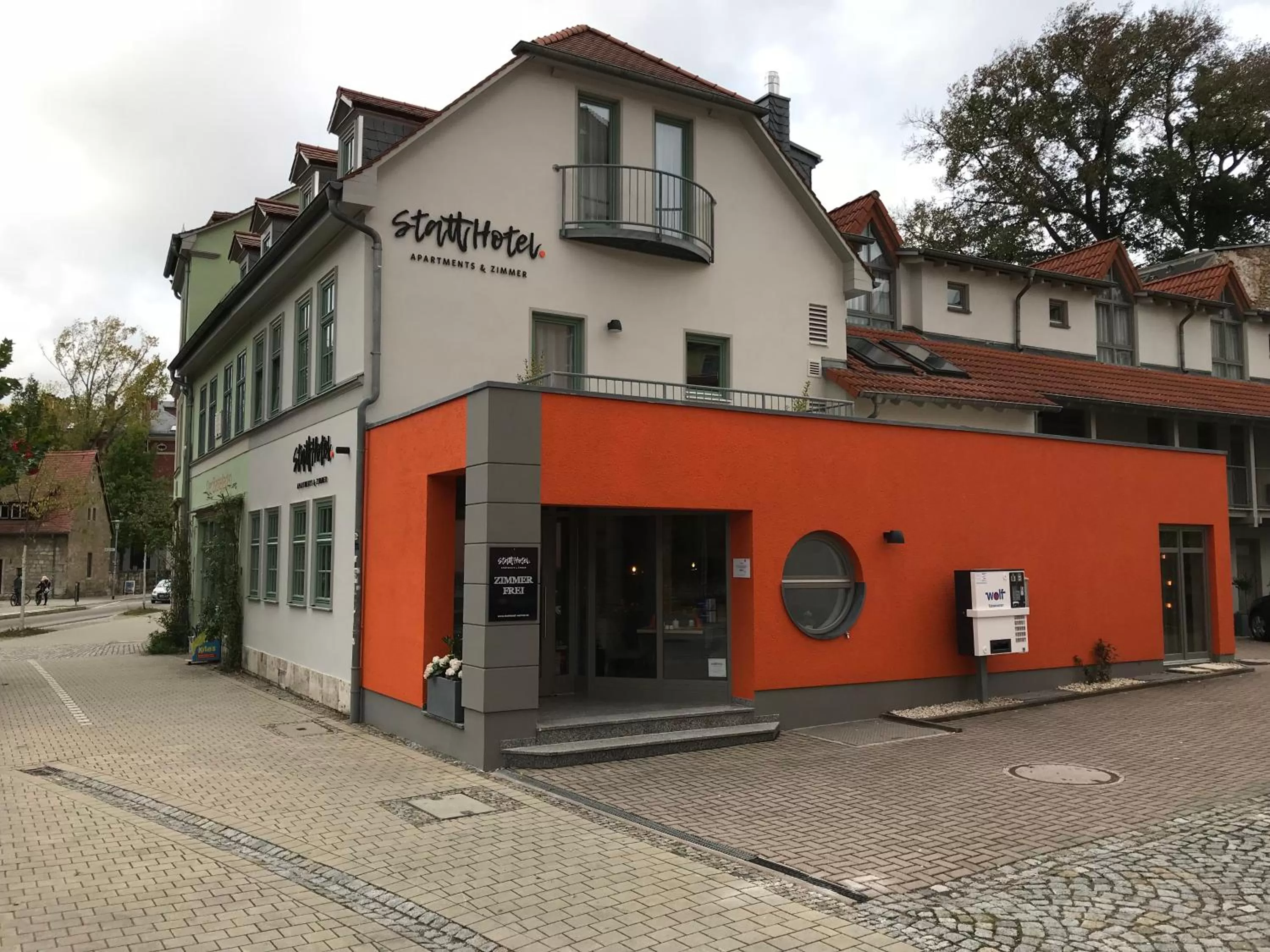 Property building in stattHotel Weimar