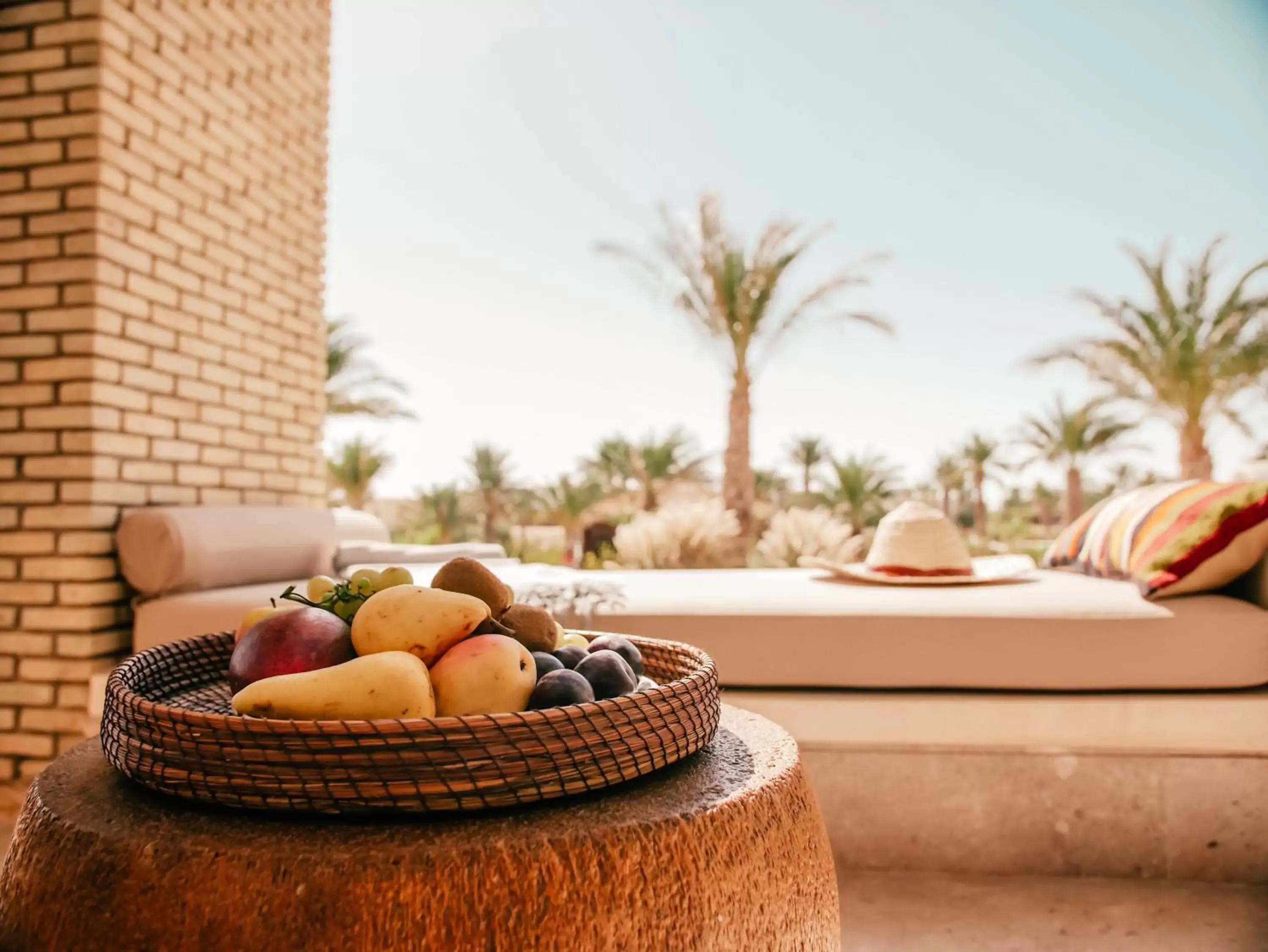 Seating area in Anantara Sahara-Tozeur Resort & Villas