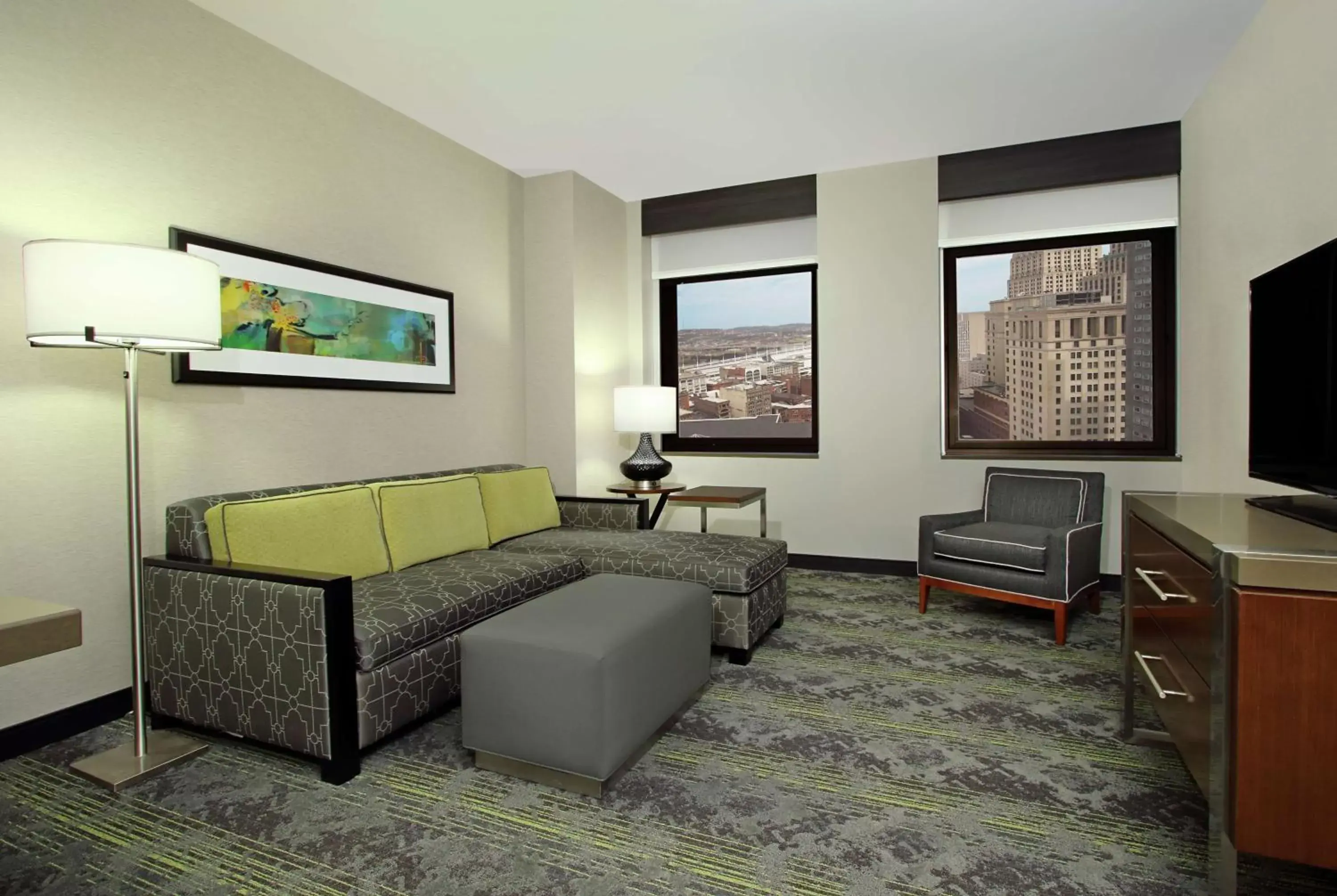 Living room, Seating Area in Embassy Suites Pittsburgh-Downtown
