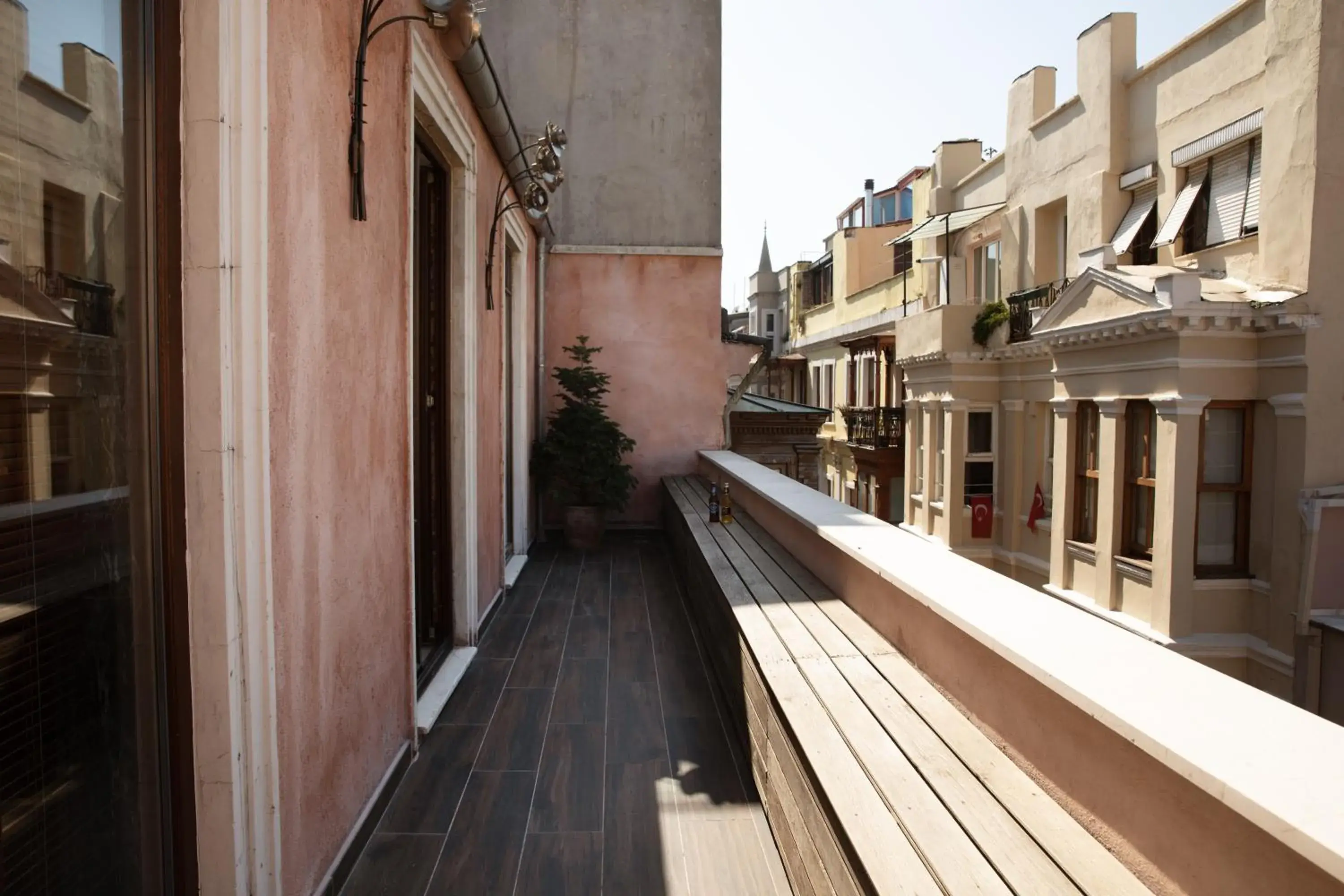 Neighbourhood, Balcony/Terrace in Georges Hotel Galata