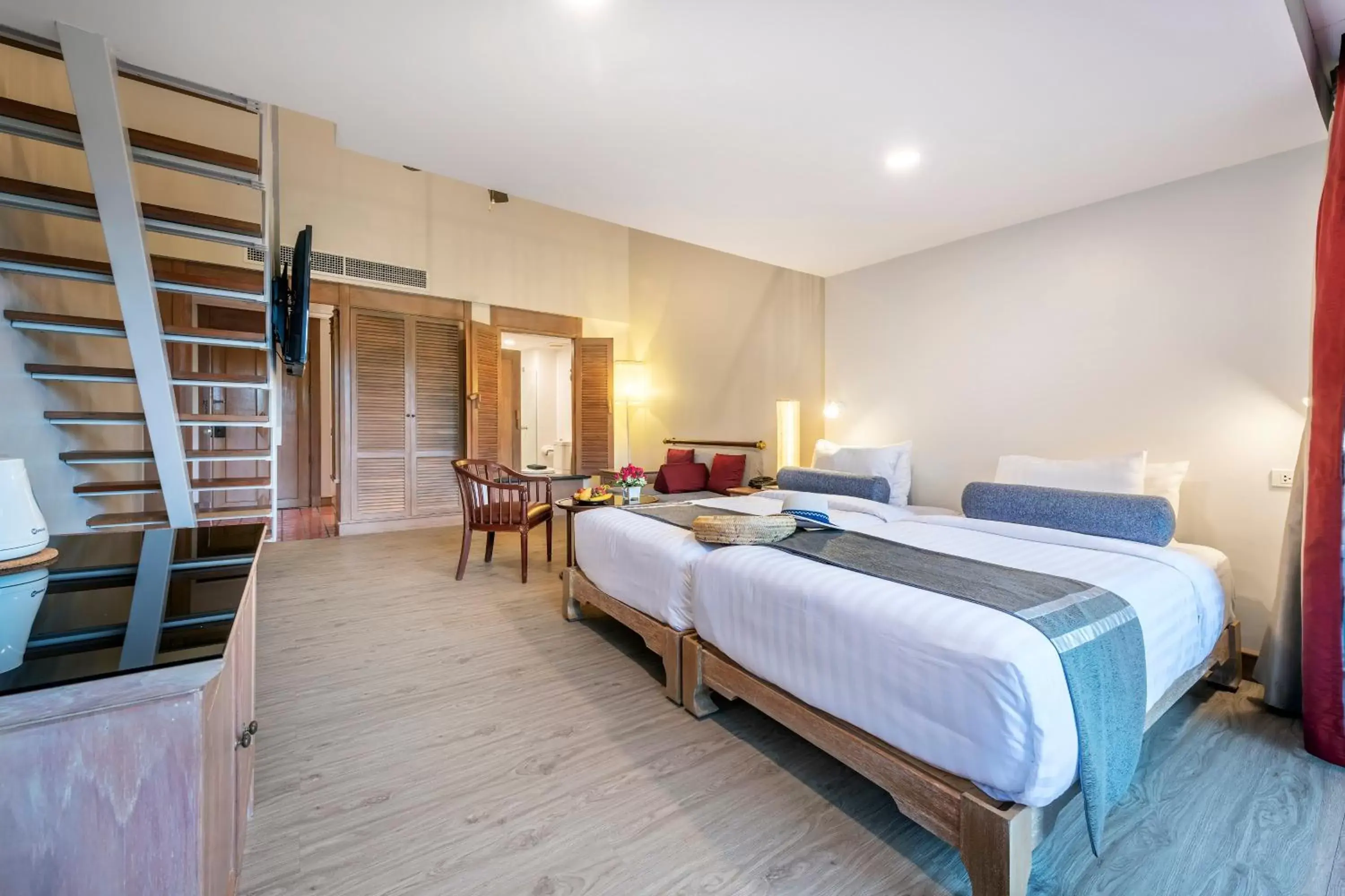 Bedroom, Bed in Chada Thai Village Bedroom, Bed in Chada Thai Village