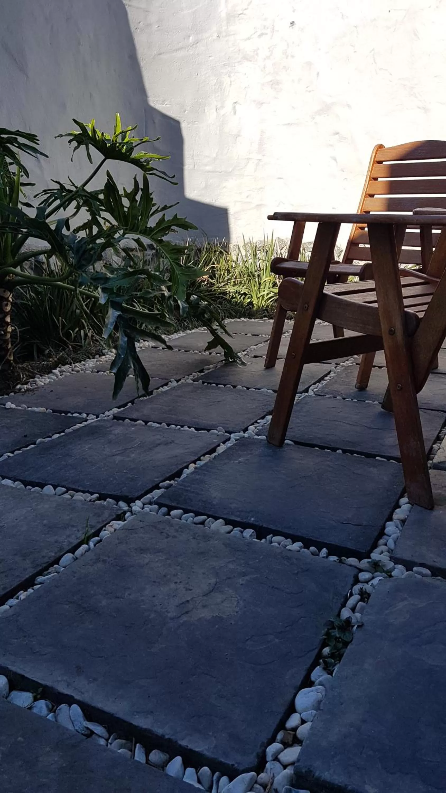 Garden view in Riverview Guesthouse East London