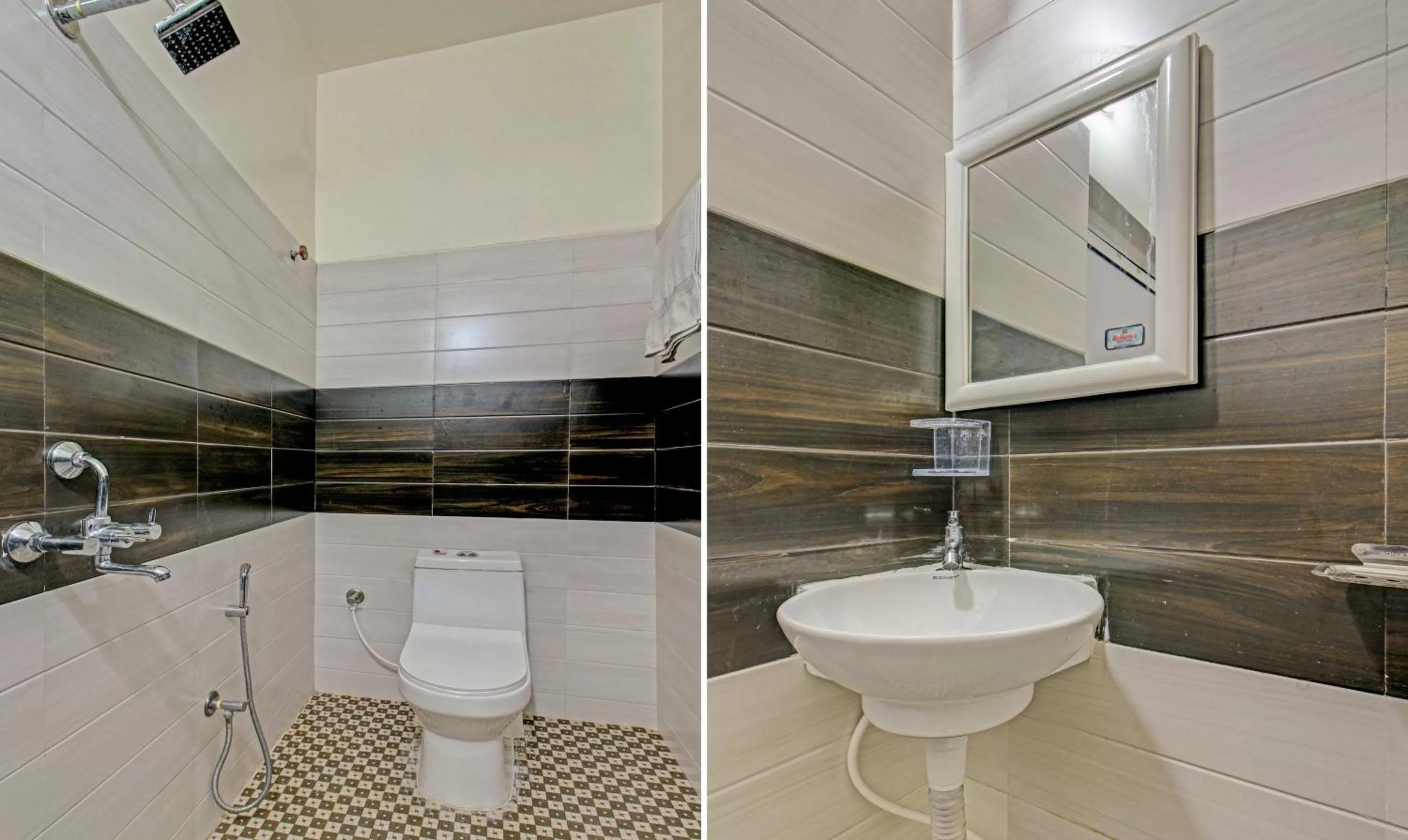 Bathroom in Treebo Golden Heights