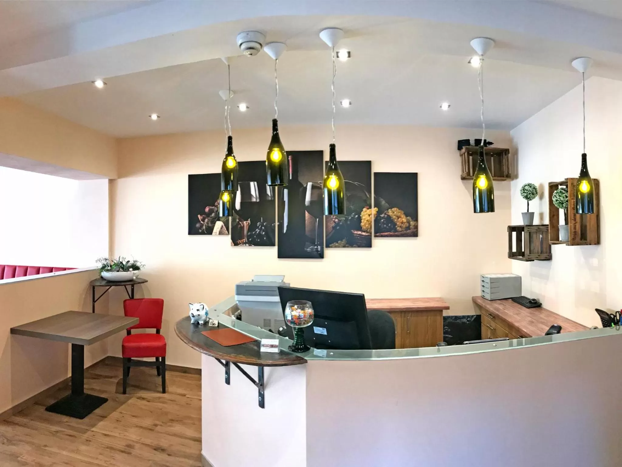 Lobby or reception in Hotel Altes Weinhaus