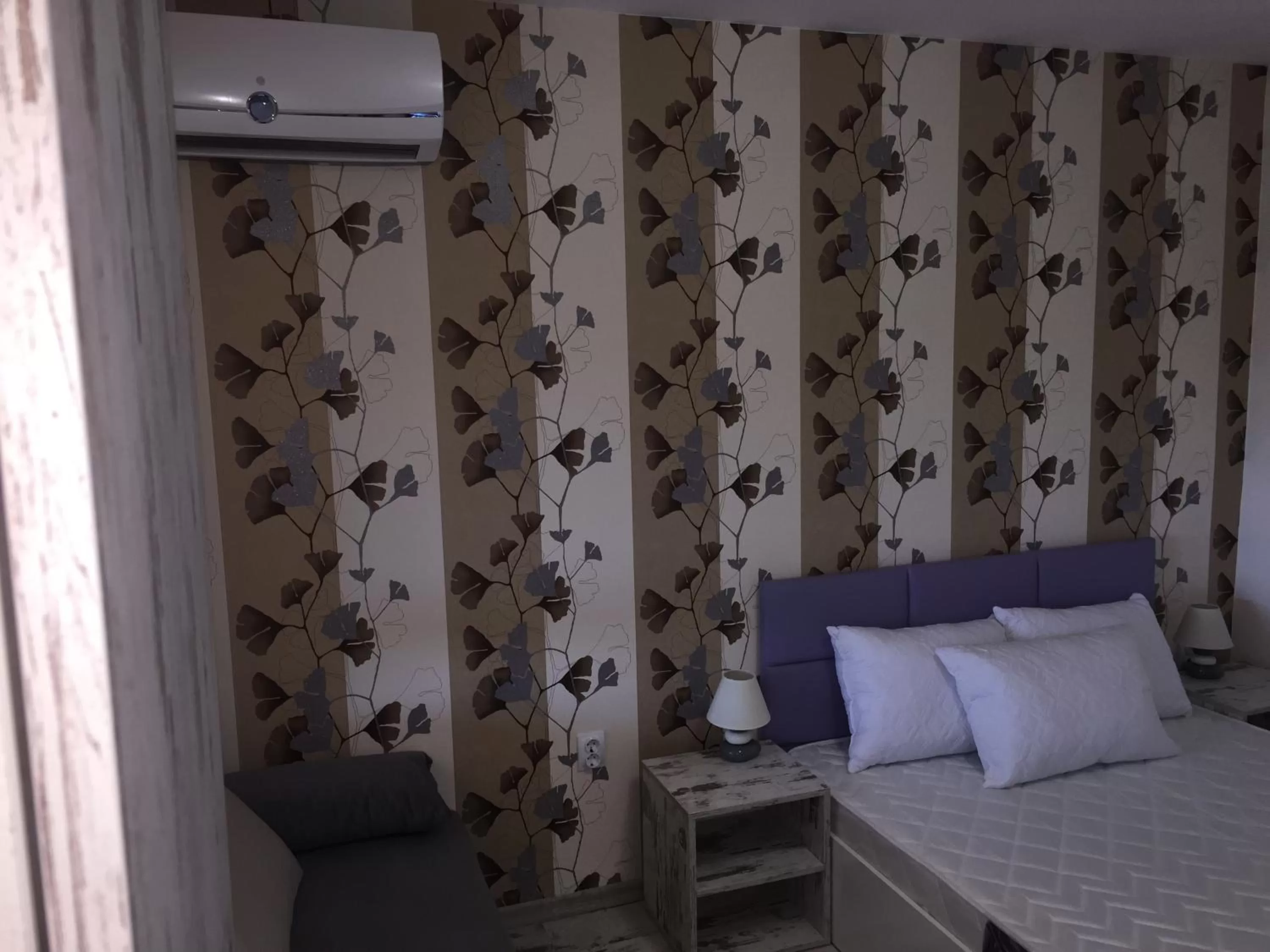 Bed in Family Hotel Malibu