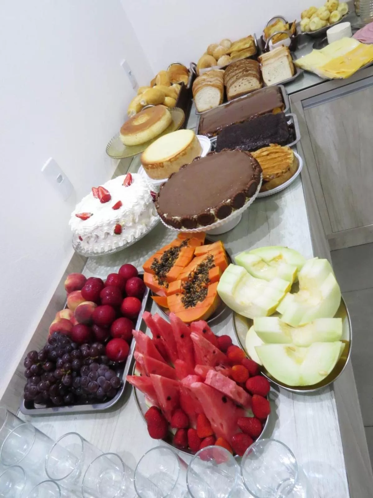 Food and drinks in Pousada Vó Dena