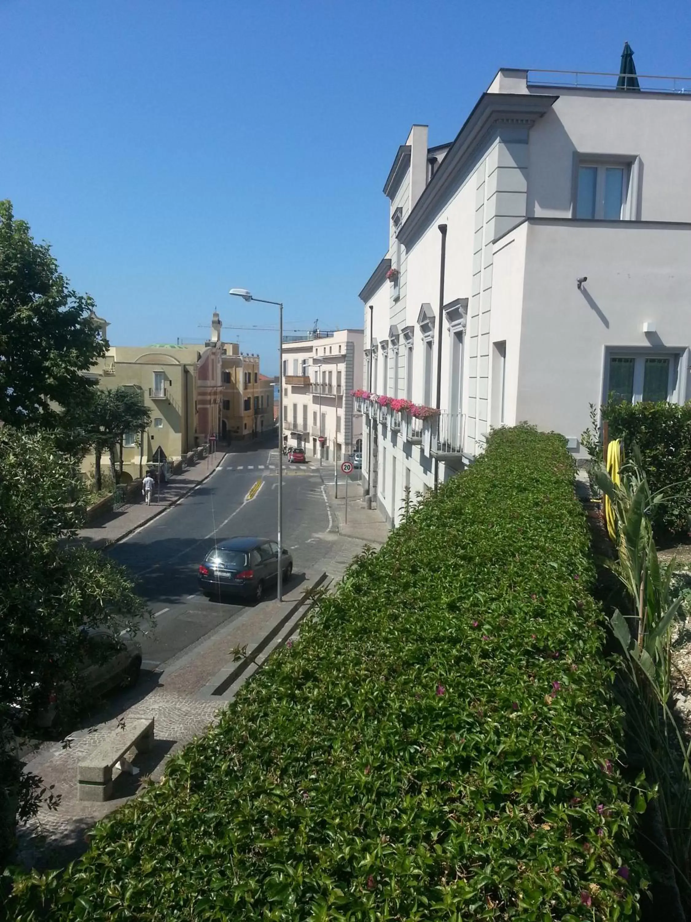 Street view in Villa Avellino Historic Residence