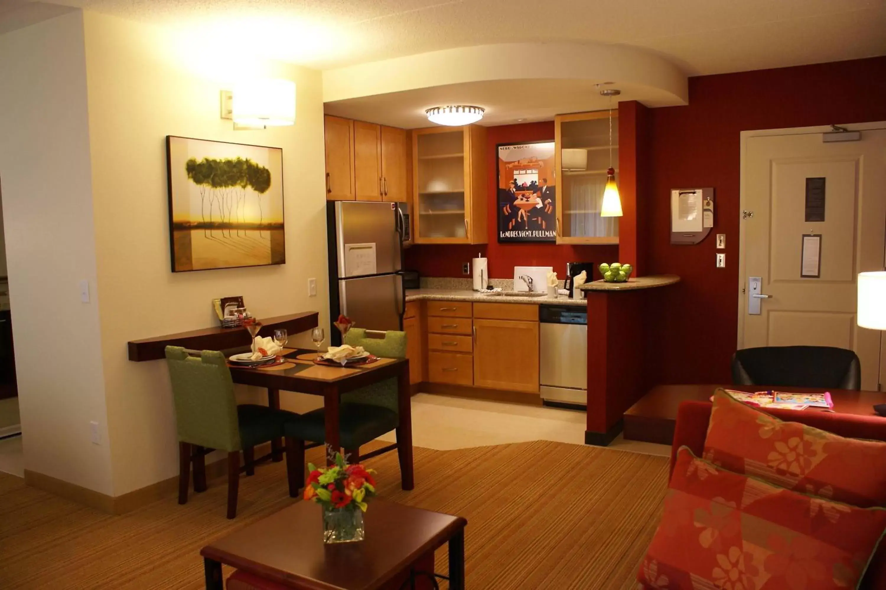 Kitchen or kitchenette, Kitchen/Kitchenette in Residence Inn Pittsburgh Monroeville/Wilkins Township