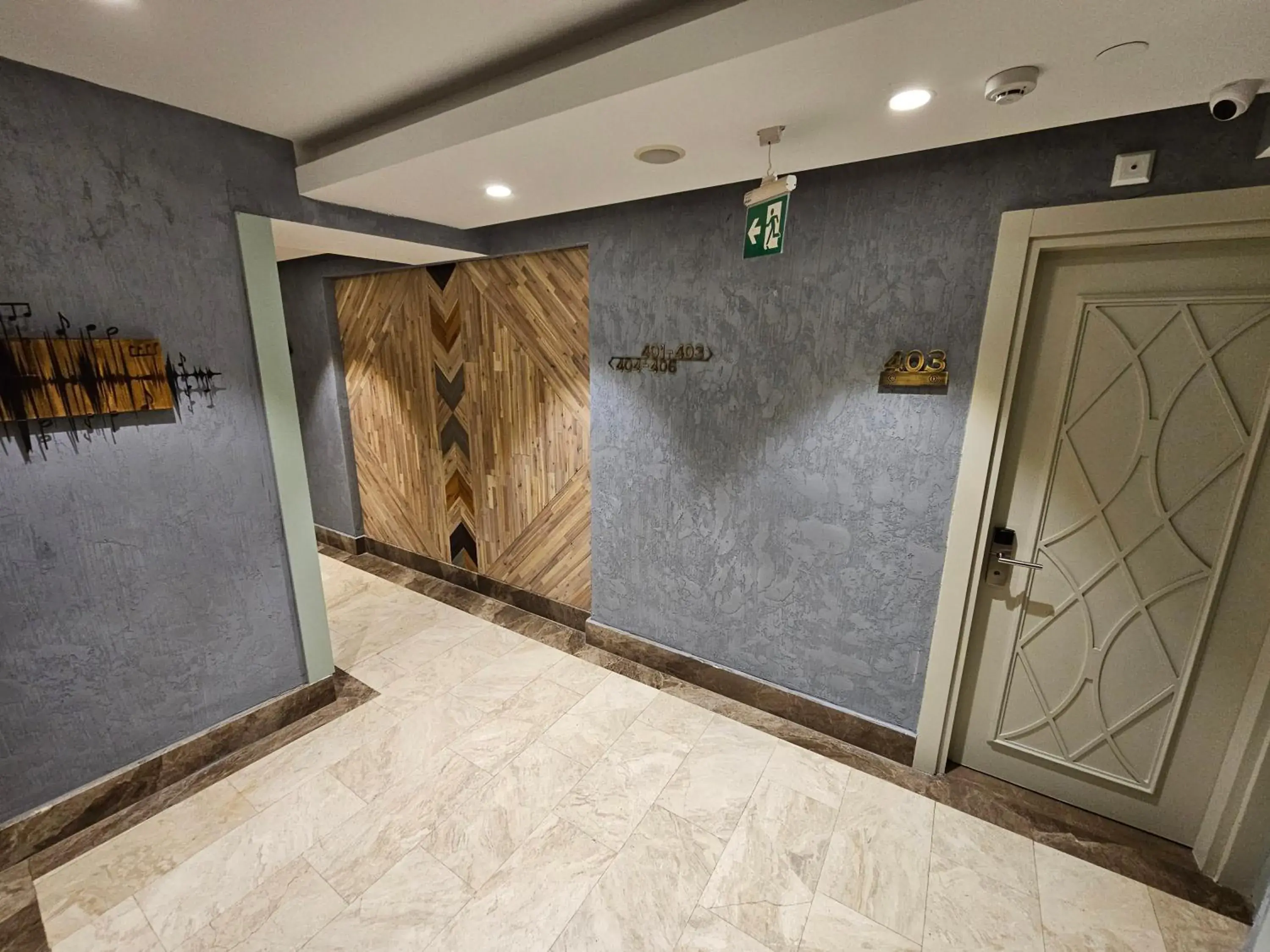 Floor plan in Anthemis Hotel