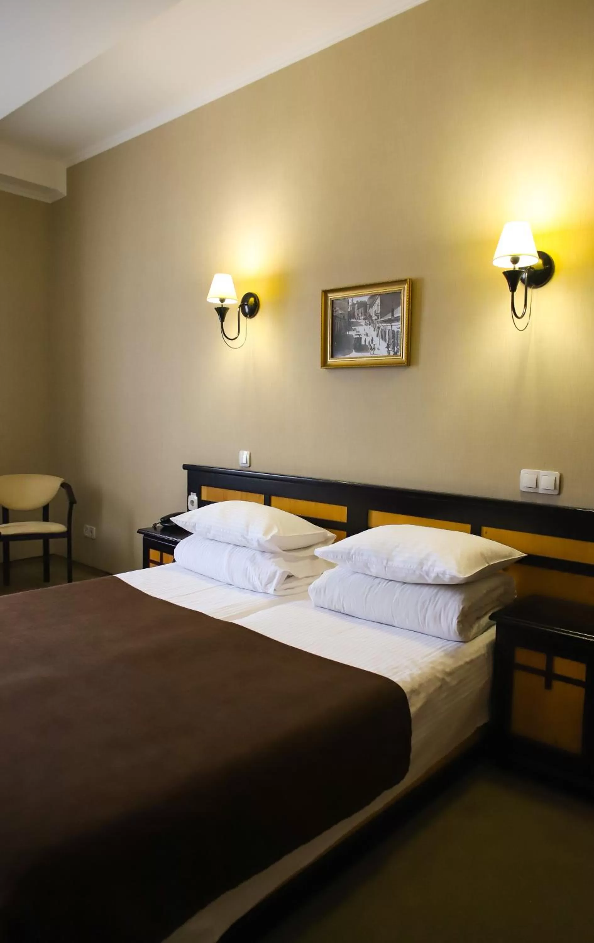 Bed in Georg Palace Hotel