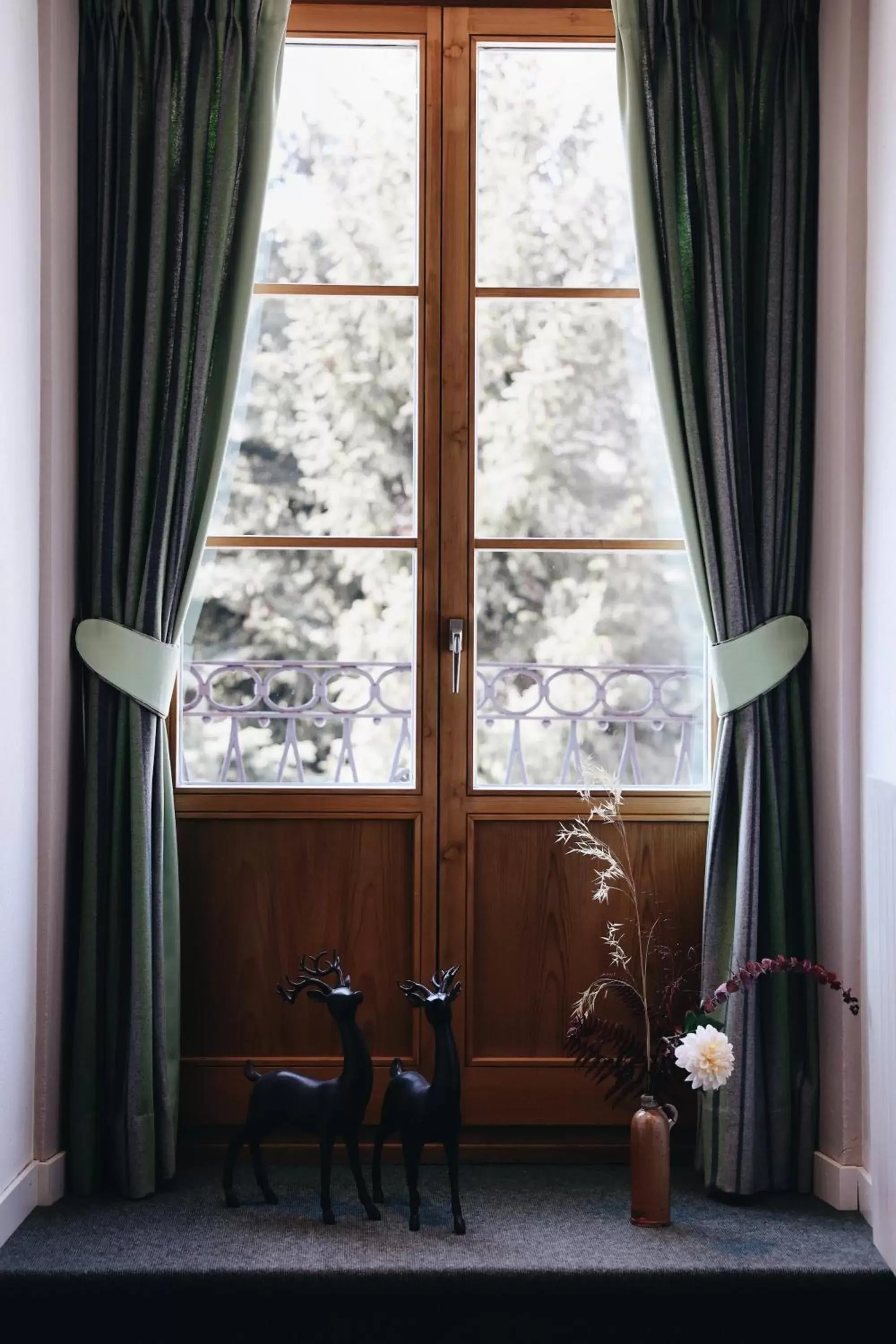 Decorative detail in Hotel Steinbock Pontresina