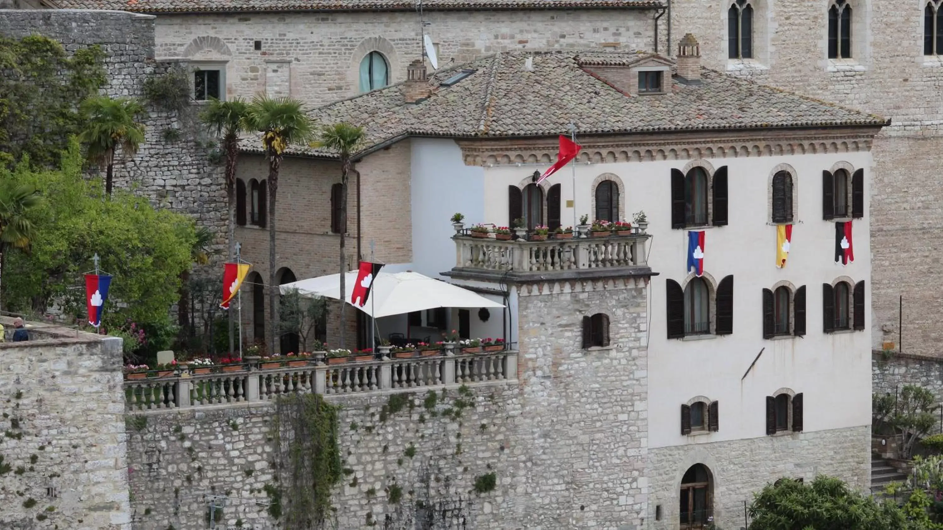 Bird's eye view, Property Building in Relais Ducale