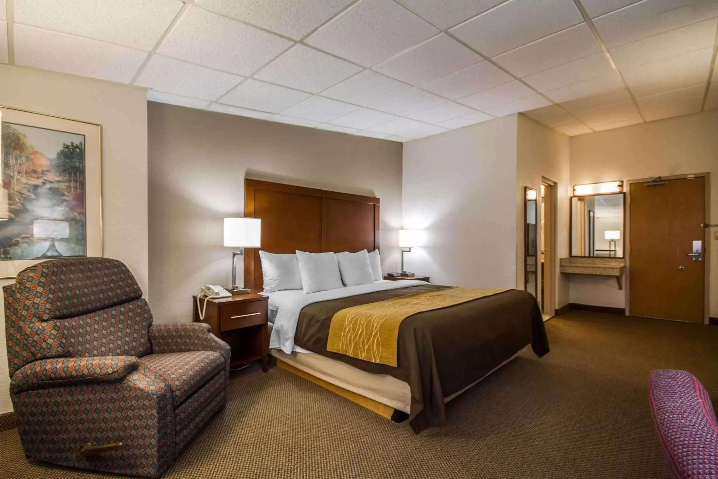 Photo of the whole room, Bed in Comfort Inn & Suites Madison - Airport