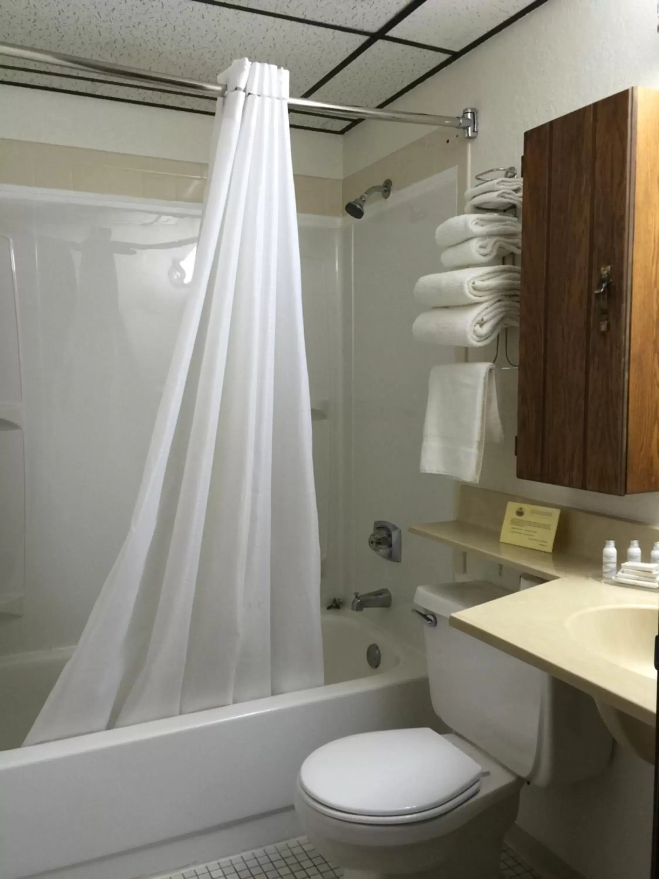 Bathroom in AmericInn Motel - Monticello