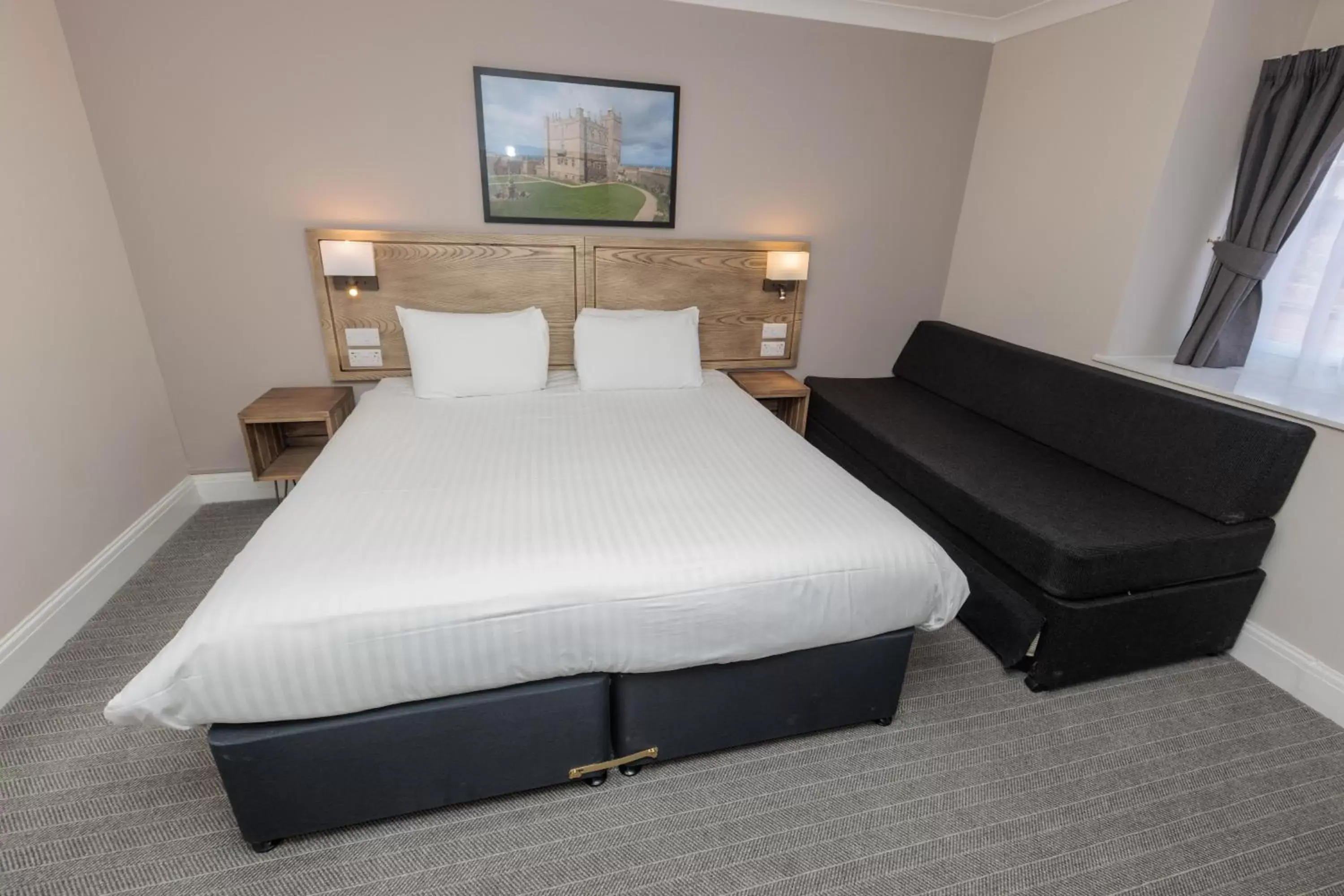 Bedroom, Bed in Olde House, Chesterfield by Marston's Inns