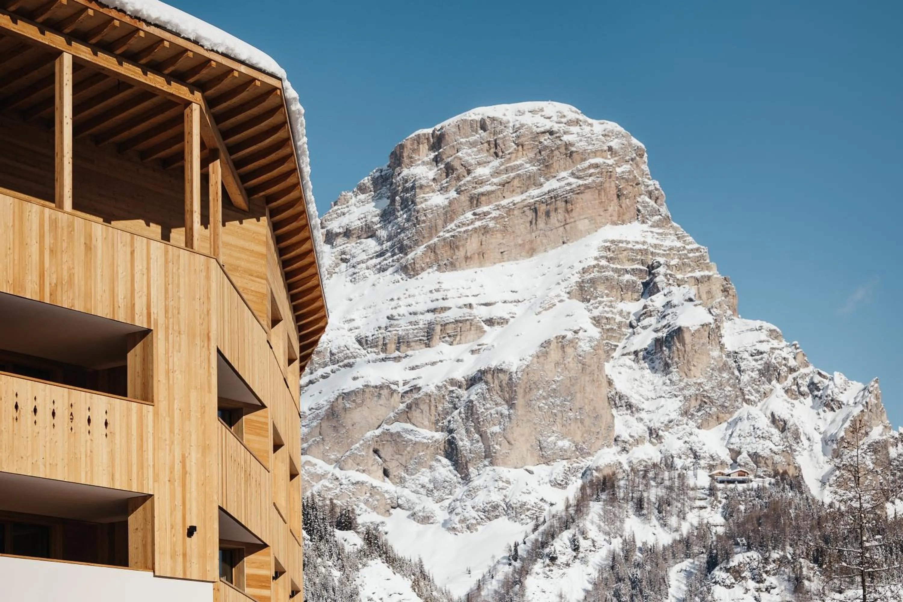 Winter in Kolfuschgerhof Mountain Resort