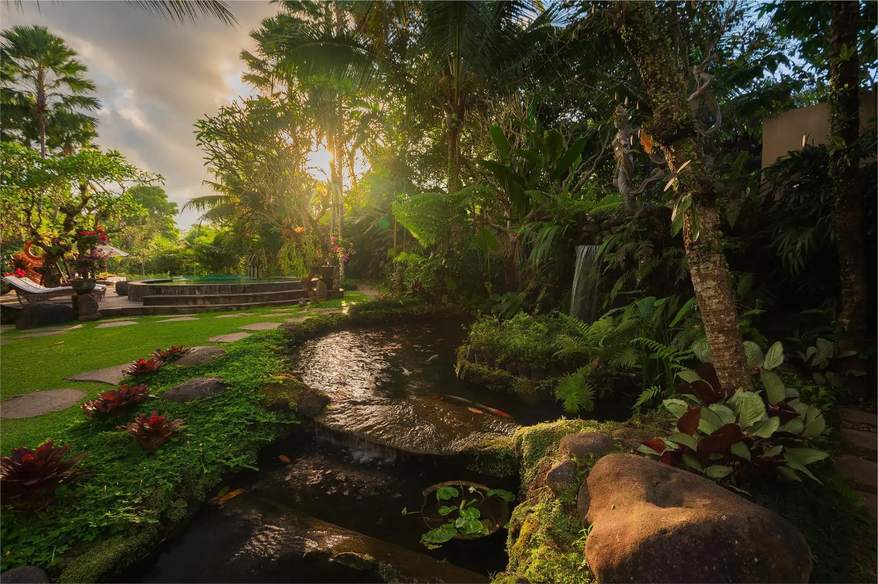 Natural landscape in The Udaya Resorts and Spa