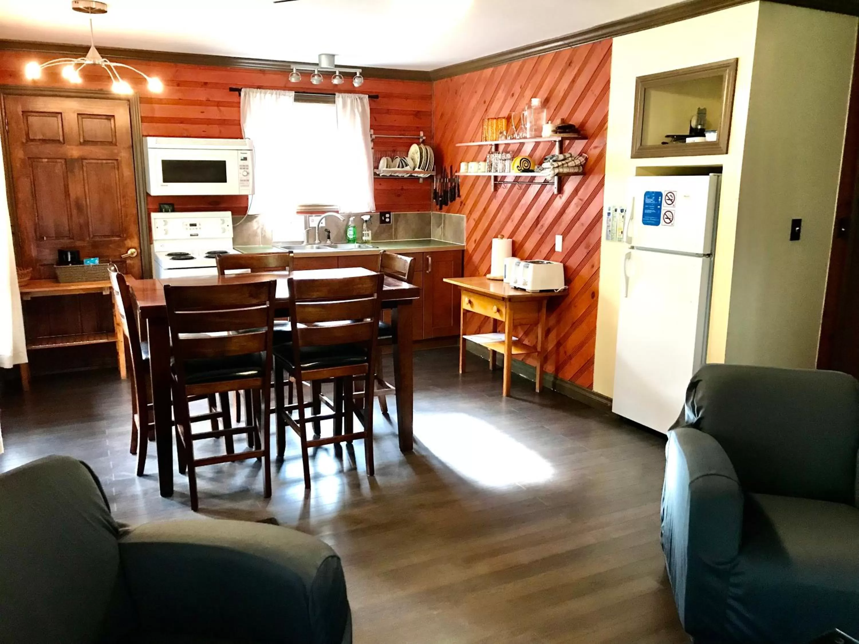 Living room in Hush Lodge and Cottages