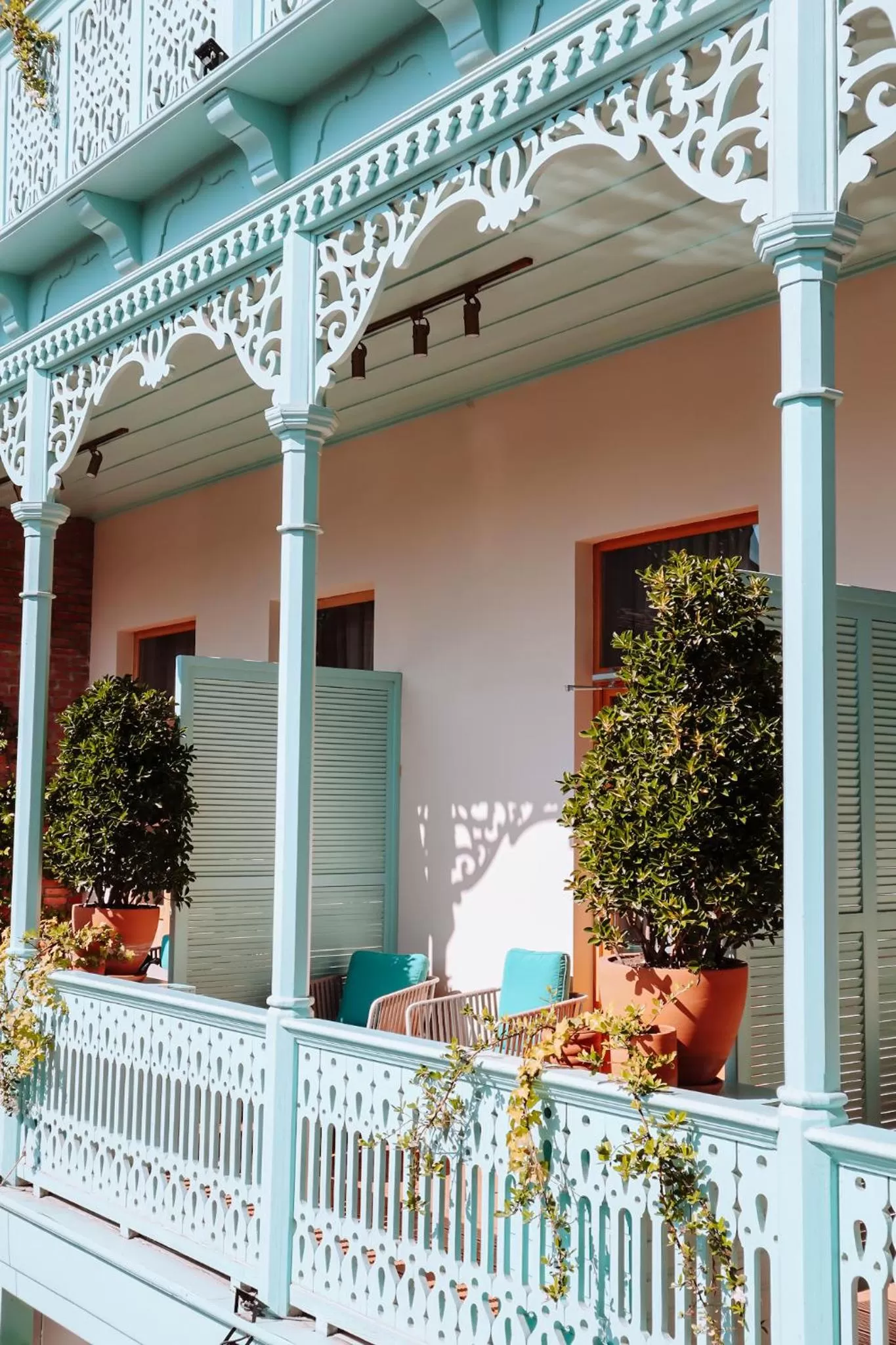 View (from property/room), Balcony/Terrace in The House Hotel Old Tbilisi