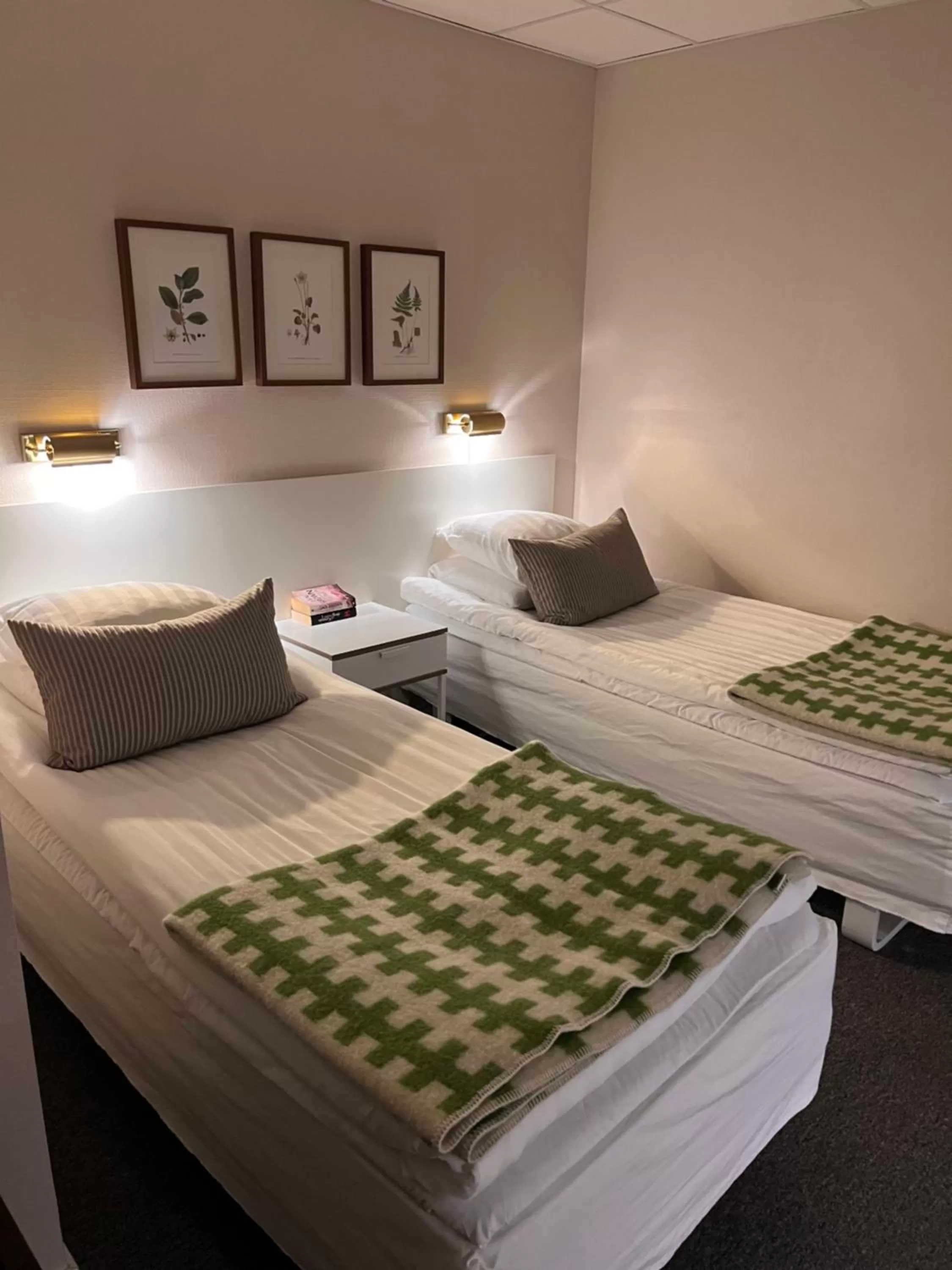 Bed in Hotell Garvaren