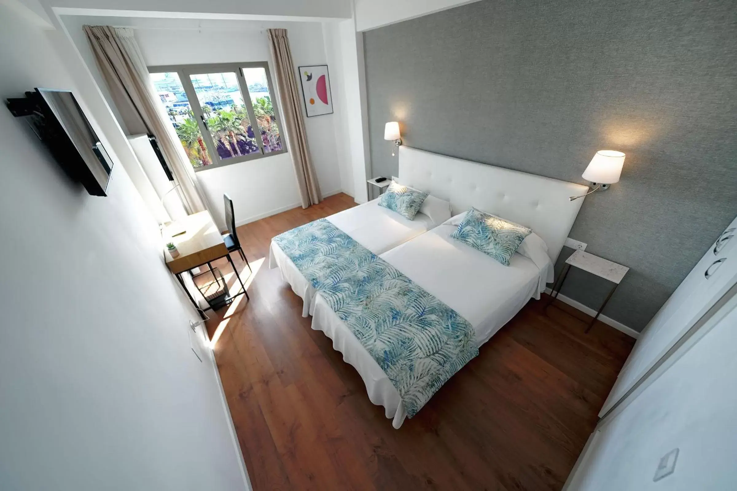 View (from property/room), Bed in Hotel Matilde by Grupo Matilde