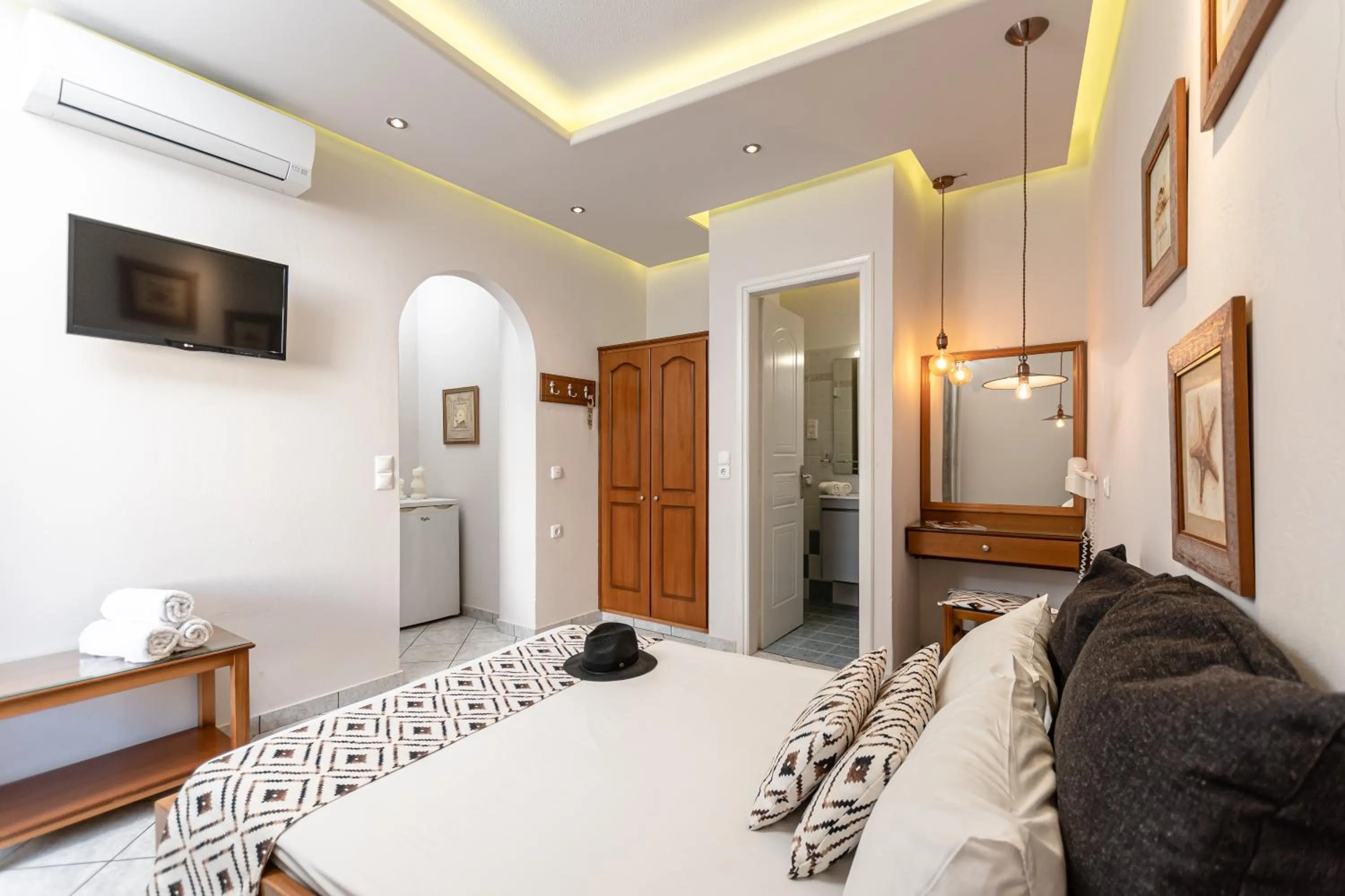 Bed in Hotel Palatia