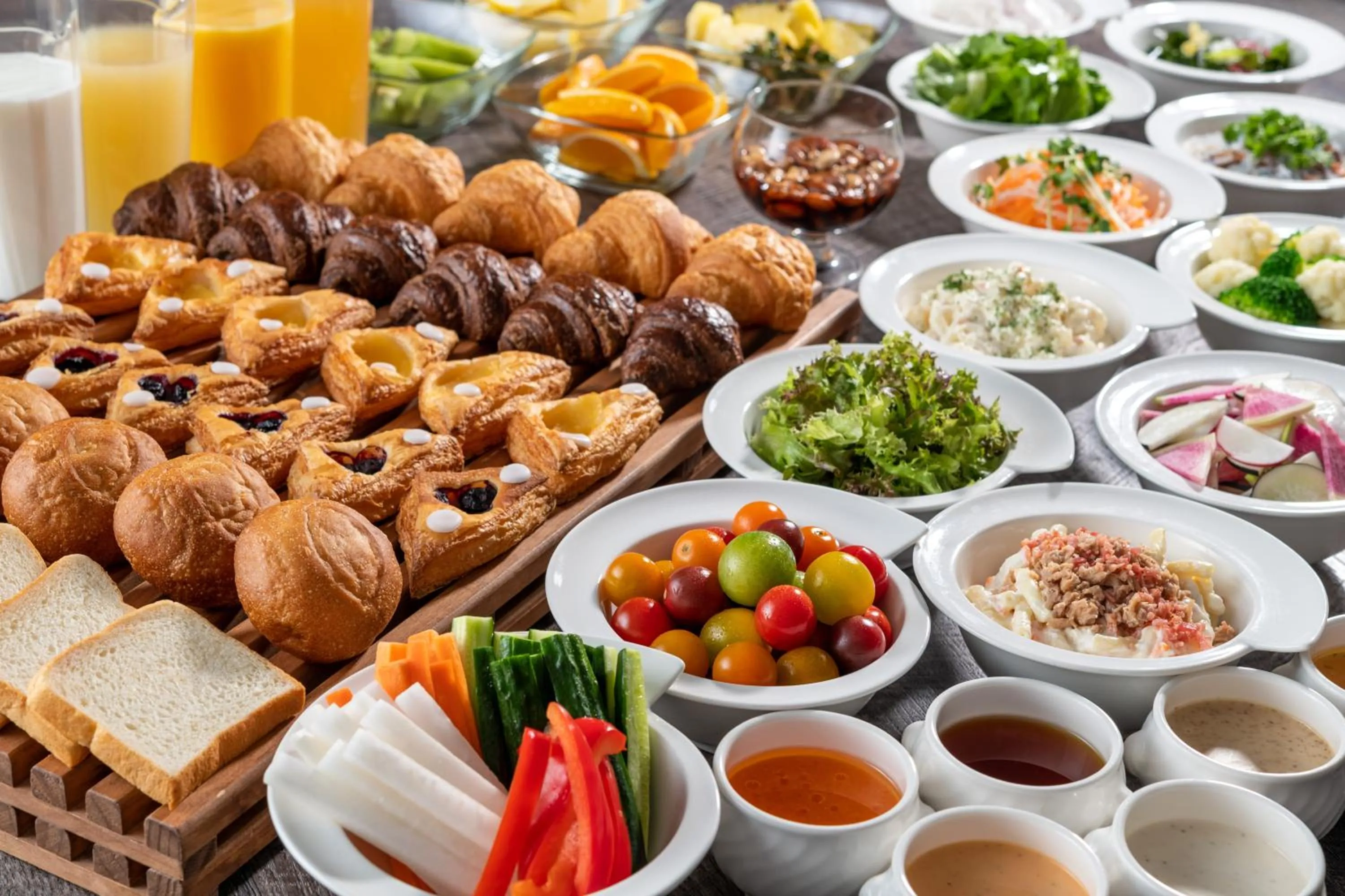 Food and drinks in KAMENOI HOTEL Fukui